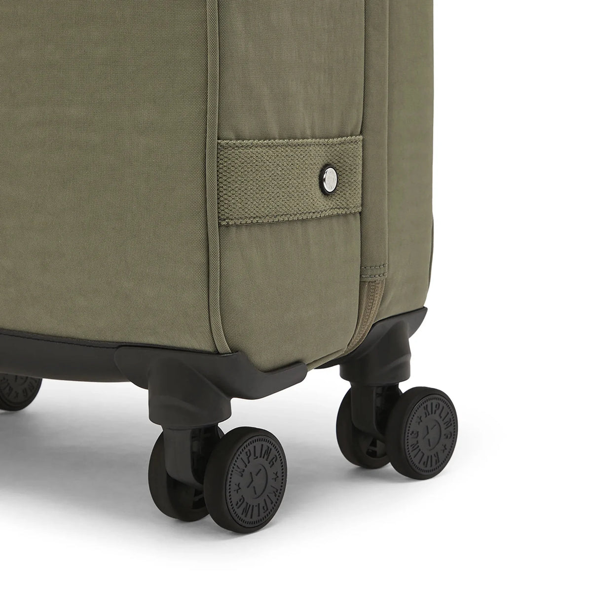 Kipling Spontaneous Small Rolling Luggage-Carry On in Almost Sage — detail view