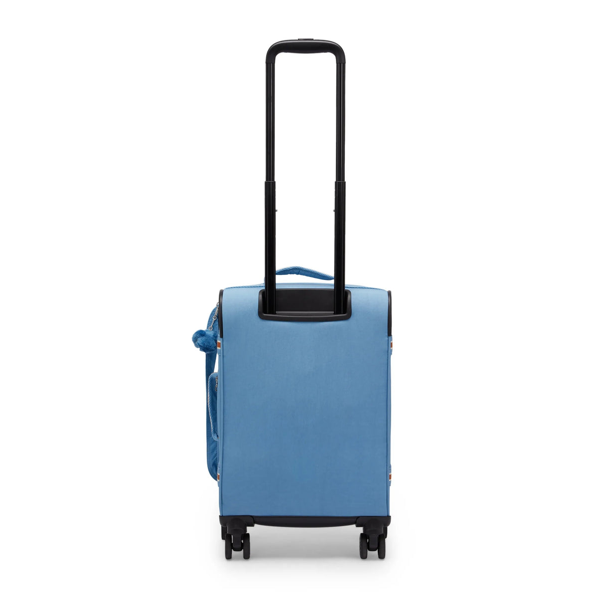 Kipling Spontaneous Small  Rolling Luggage-Carry On in Vintage Blue — back view
