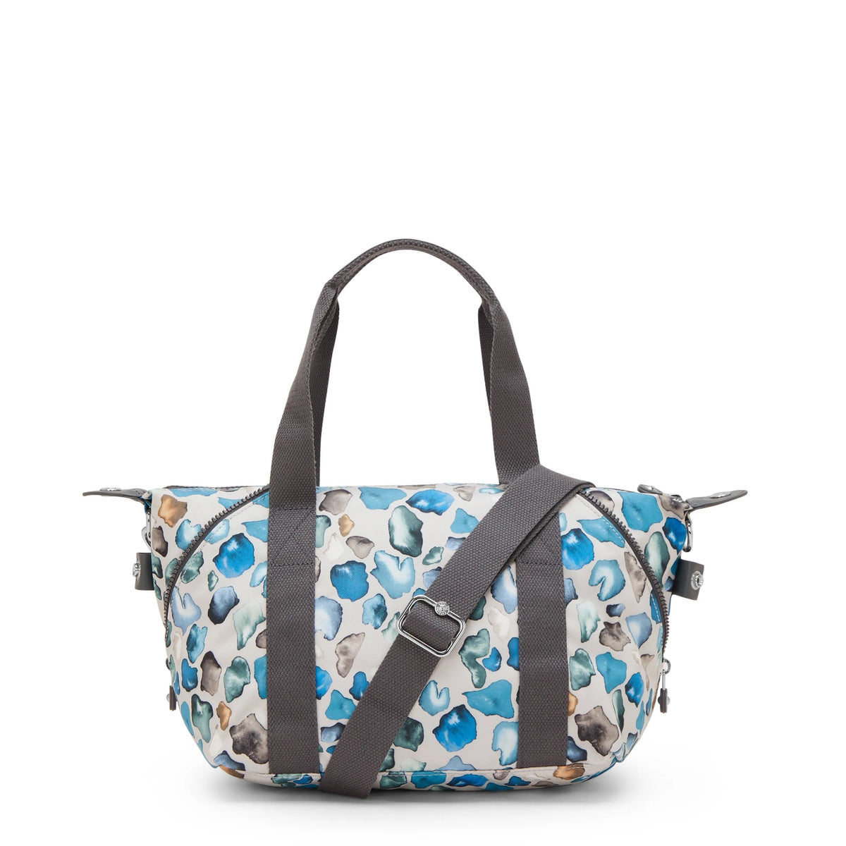 Kipling Art Mini Shoulder Bag in Mineral Stone — back view