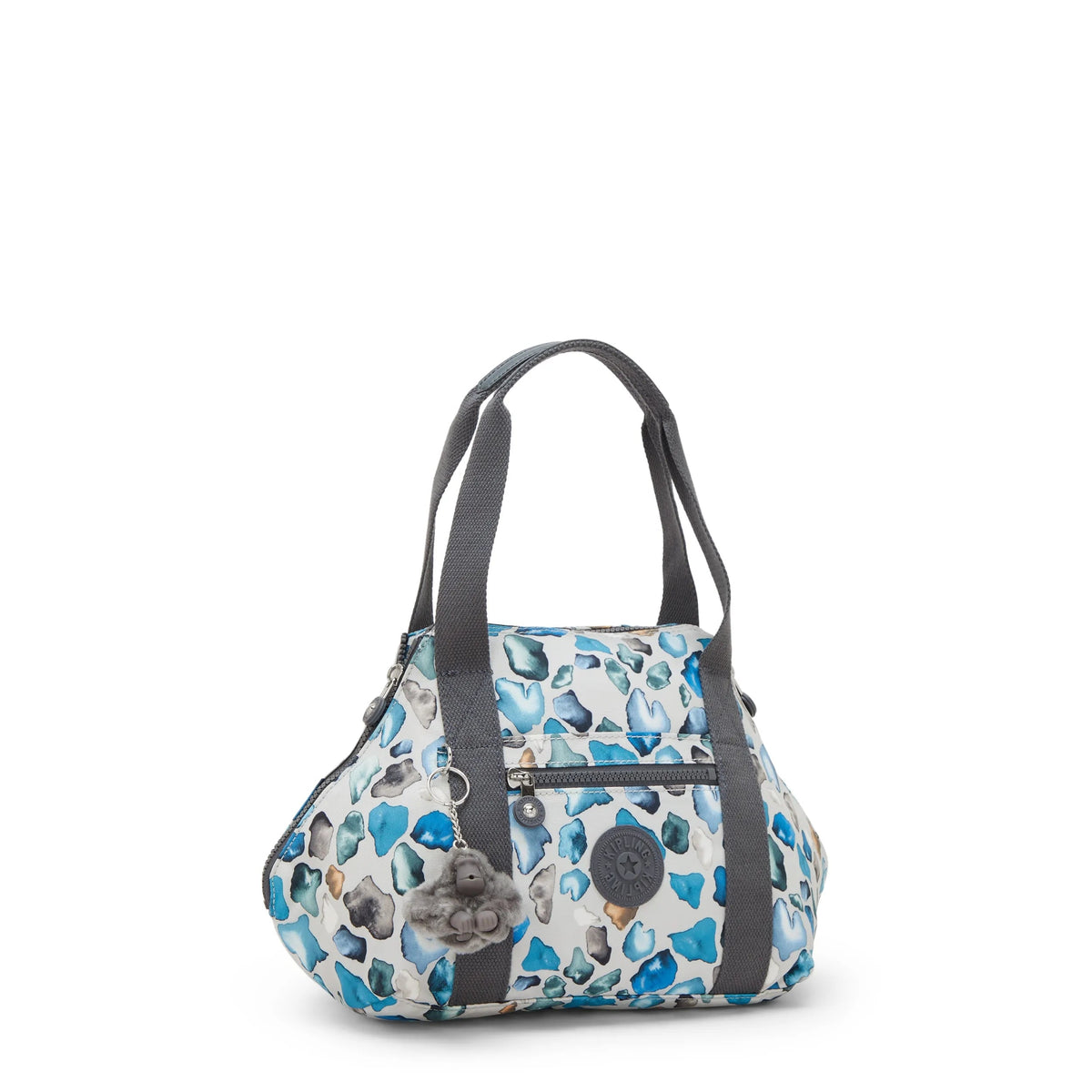 Kipling Art Mini Shoulder Bag in Mineral Stone — detail view