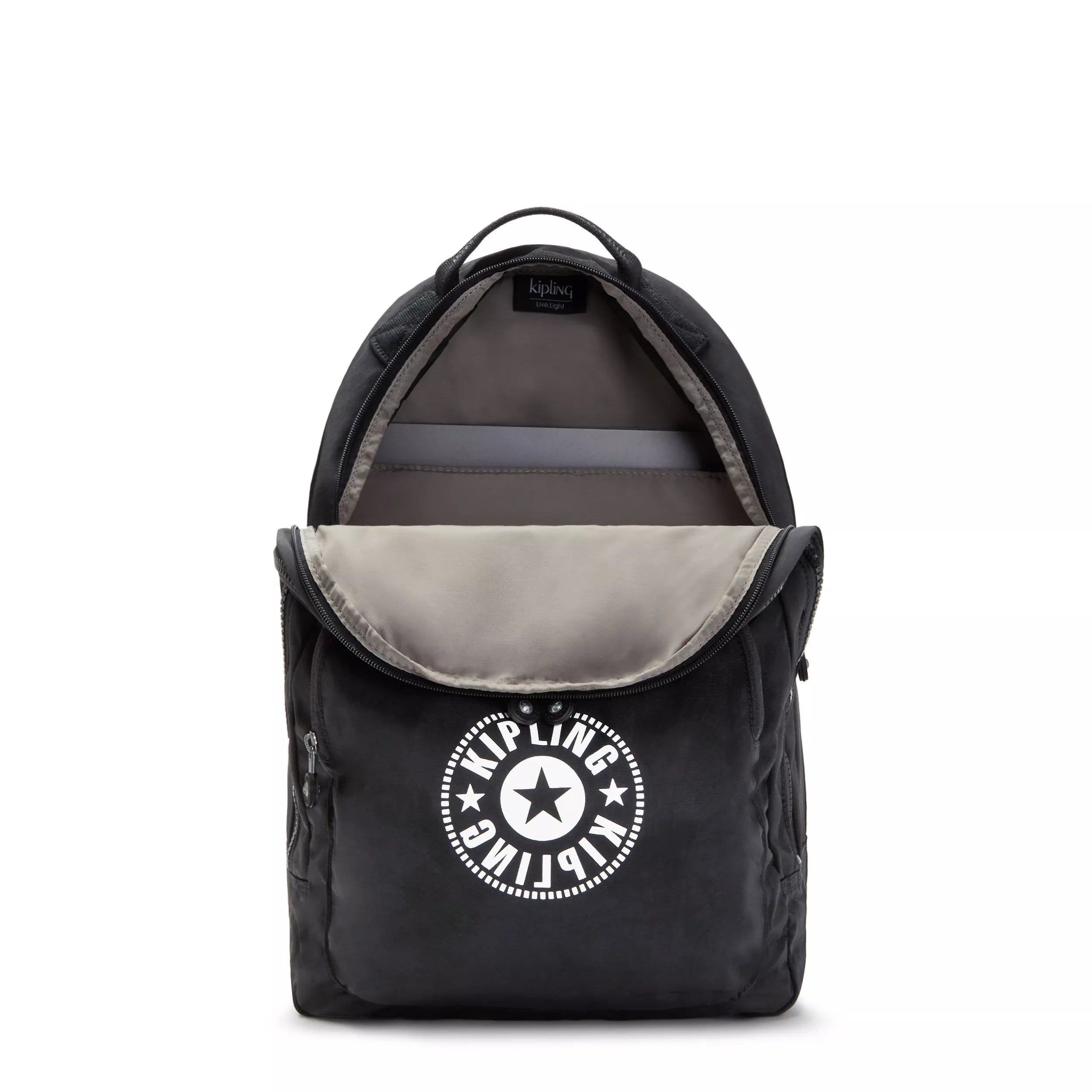 Kipling Curtis XL in Black Lite — angle view 3