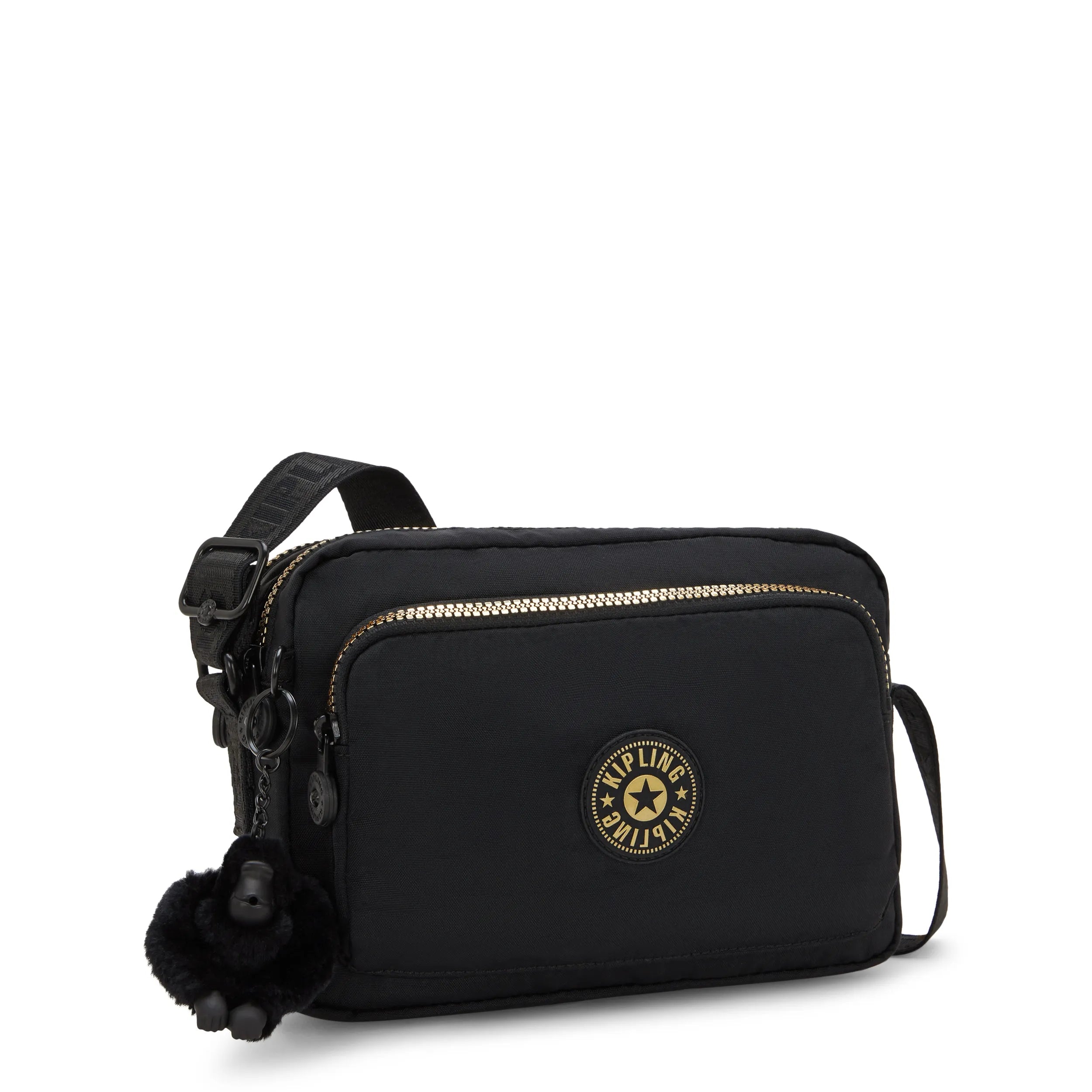 Kipling Abanu M Zip in Glorious Gold — interior view