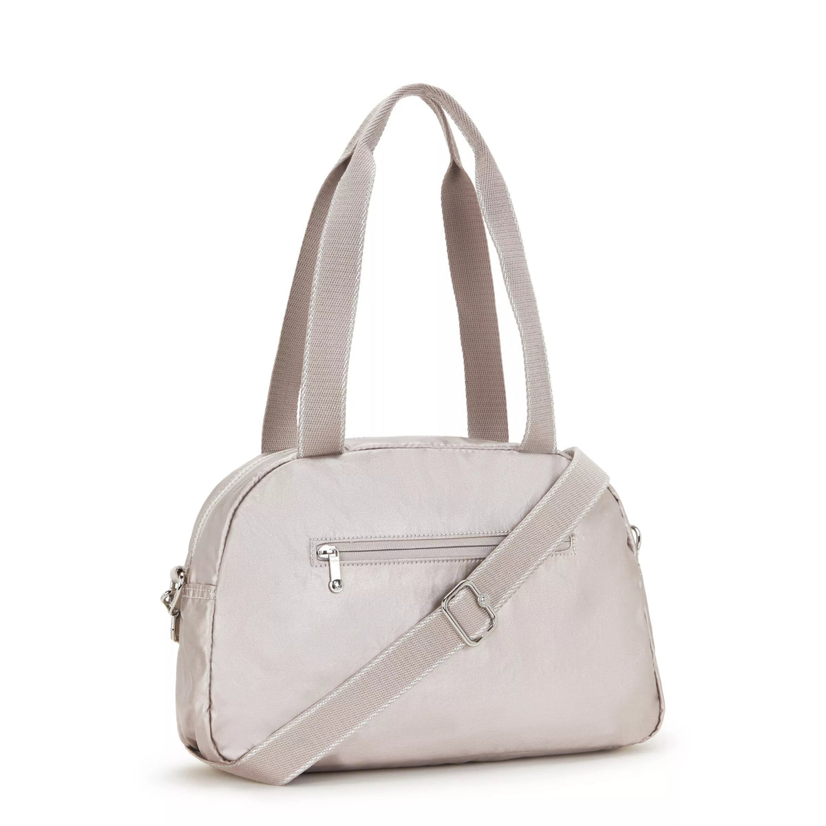 Kipling Cool Defea Shoulder Bag in Metallic Glow — back view