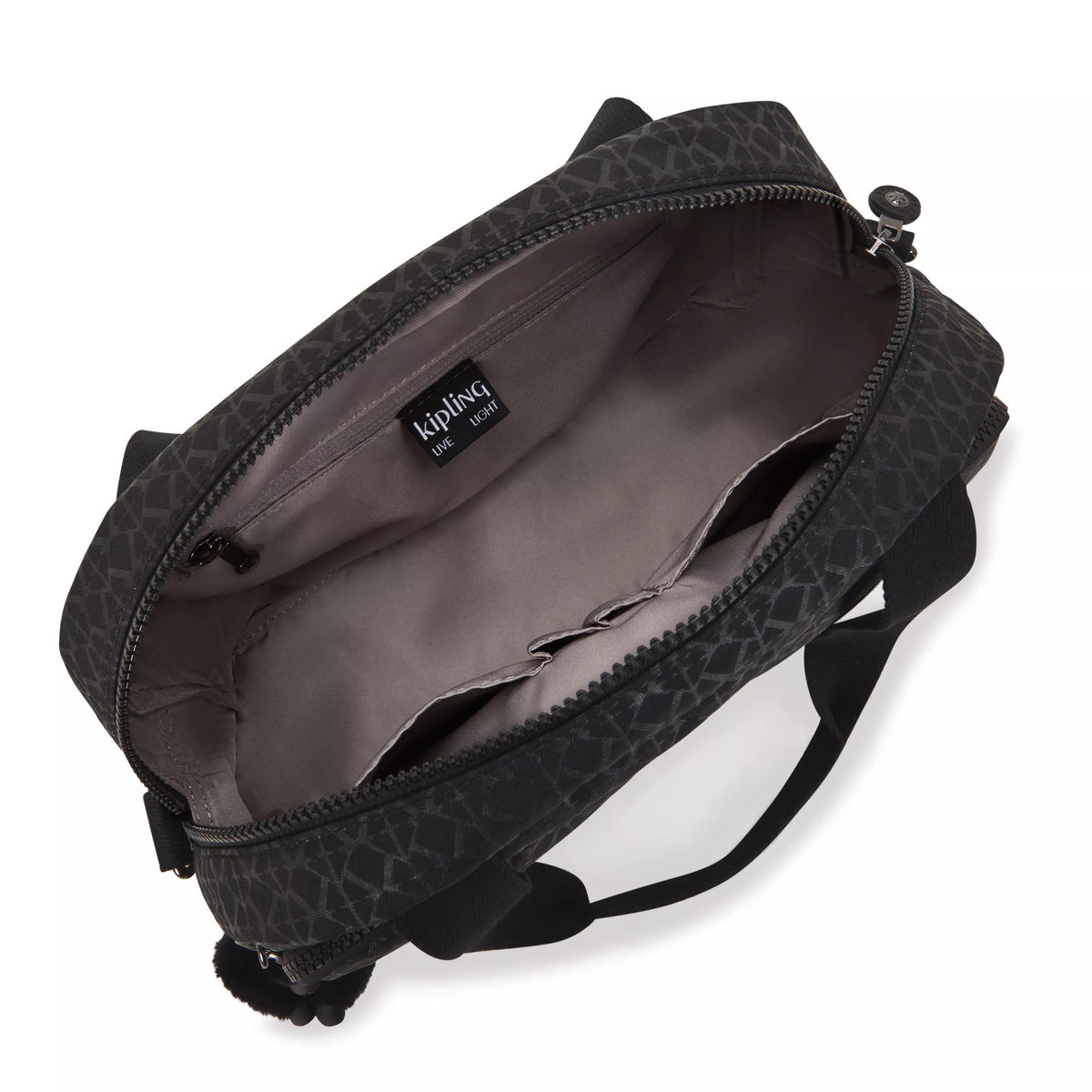 Kipling Cool Defea Shoulder Bag in Signature Embossed — interior view