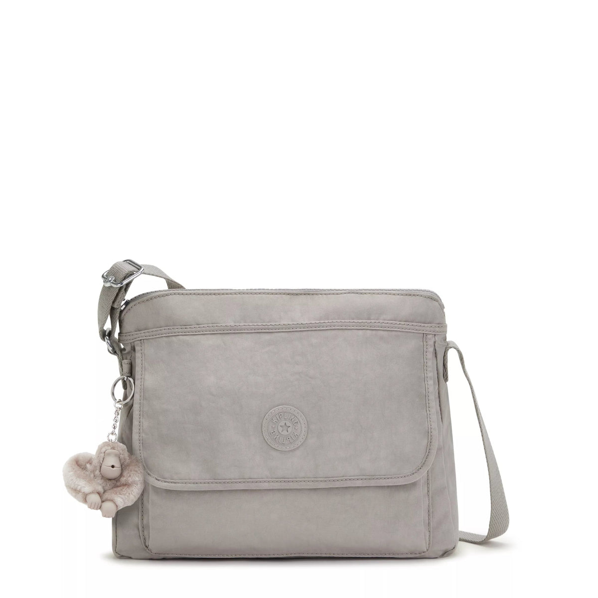 Kipling Aisling  Crossbody Bag in Grey Gris — front view