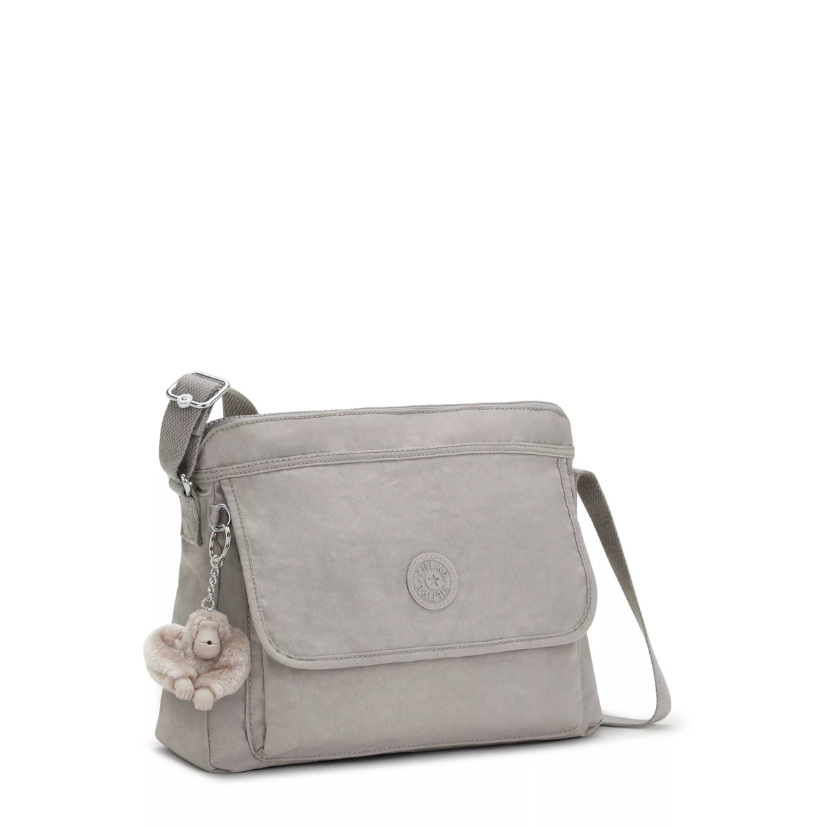 Kipling Aisling  Crossbody Bag in Grey Gris — angle view 2