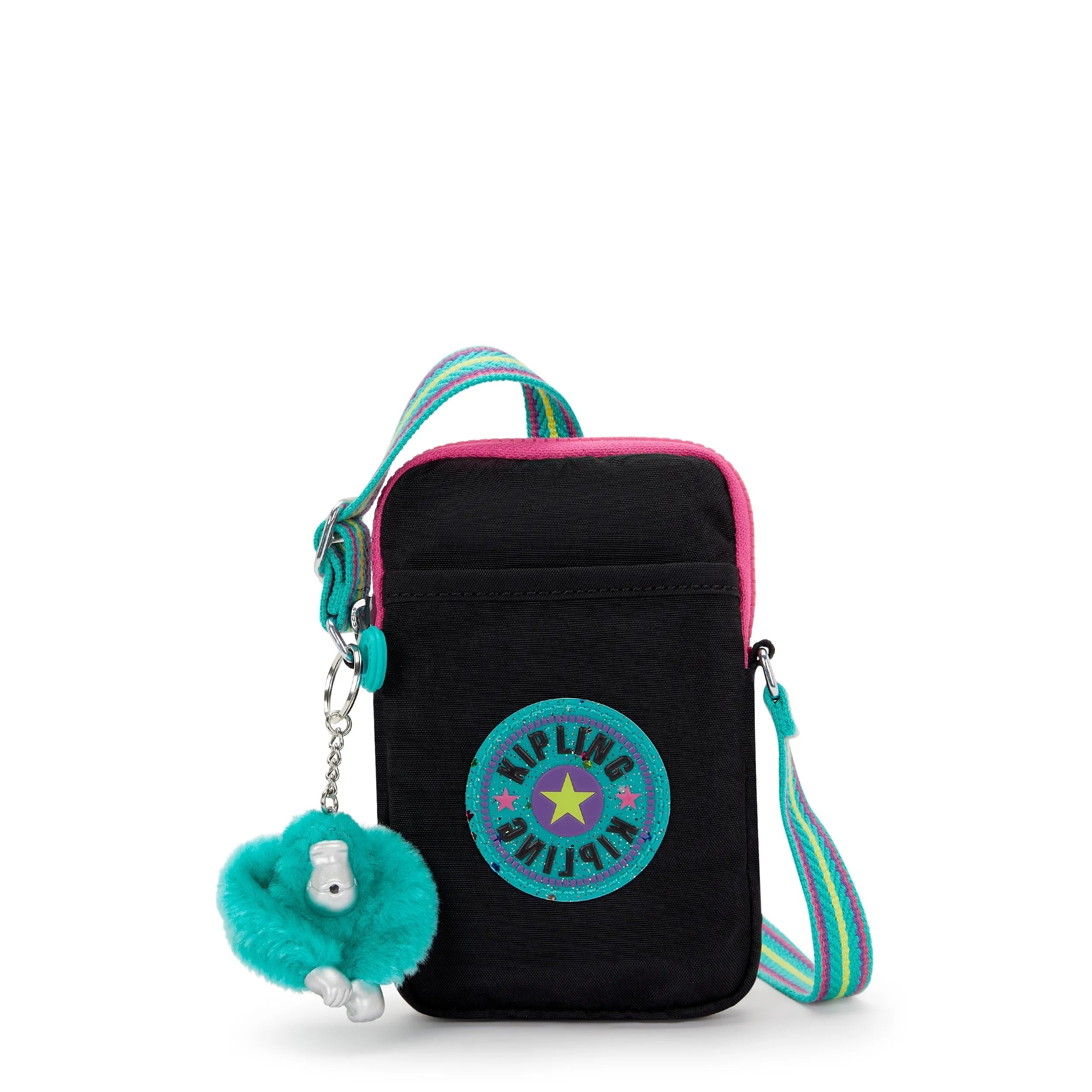 Kipling Tally in Black Fun C — front view