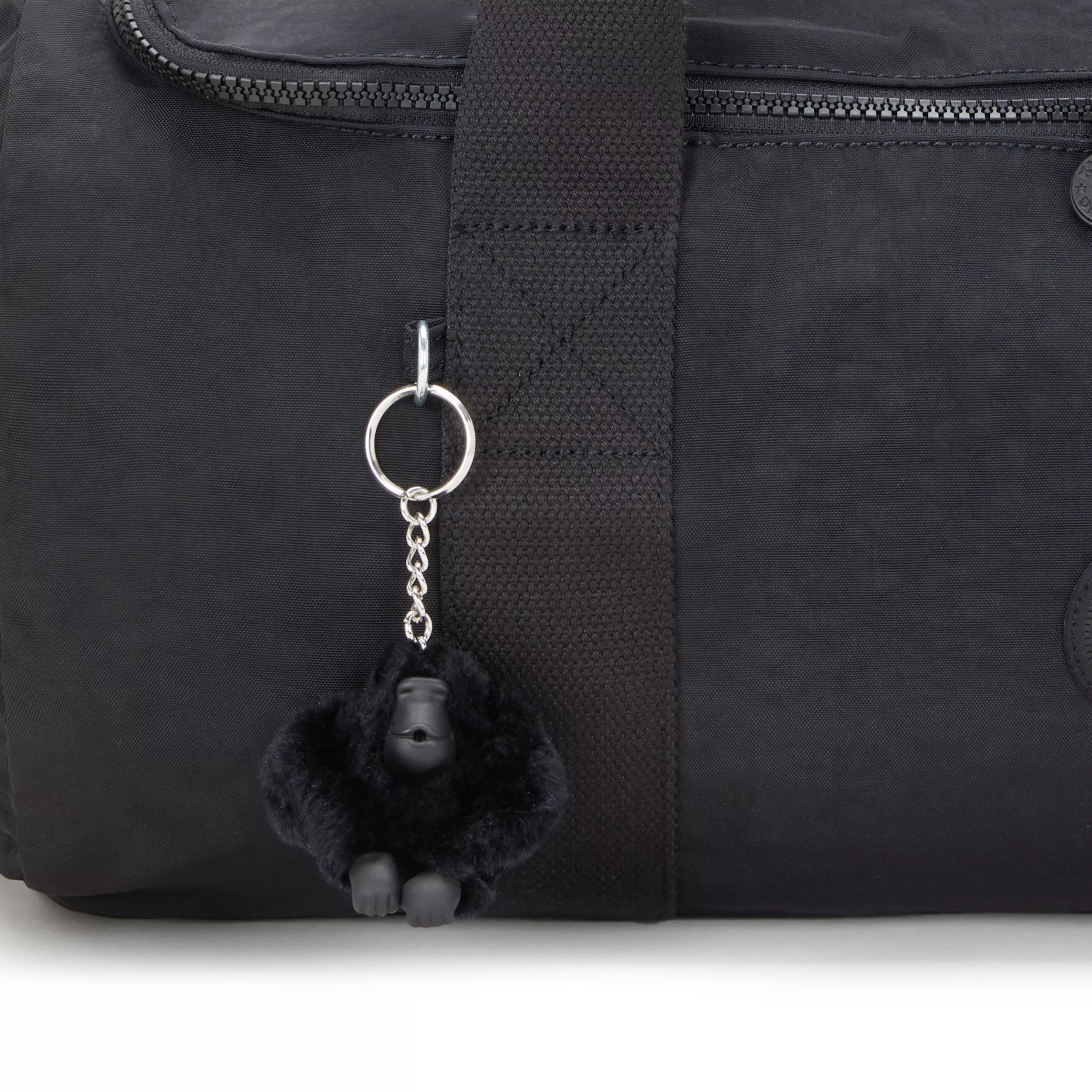Kipling Argus S in Black Noir — detail view