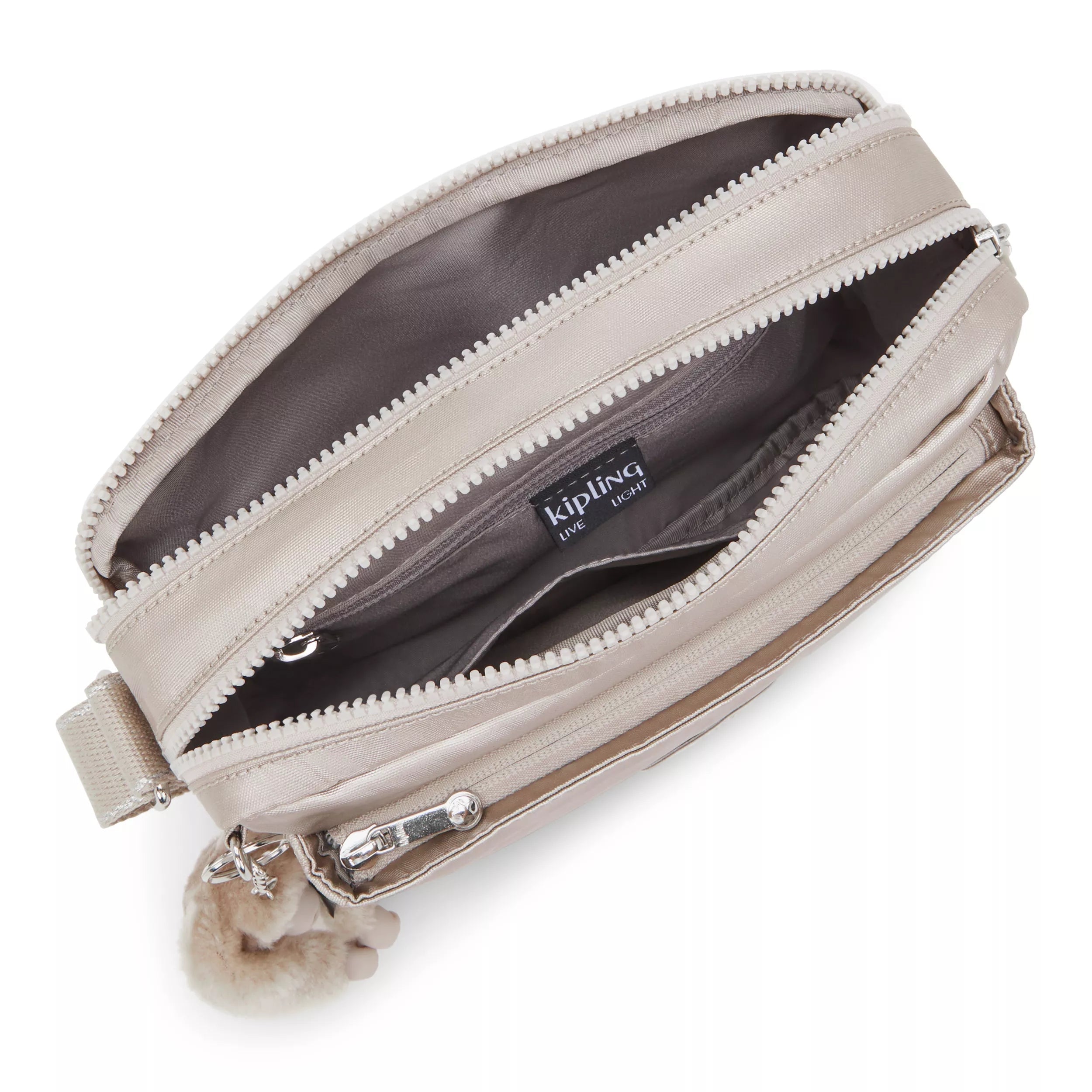 Kipling Abanu M in Metallic Glow — angle view 3