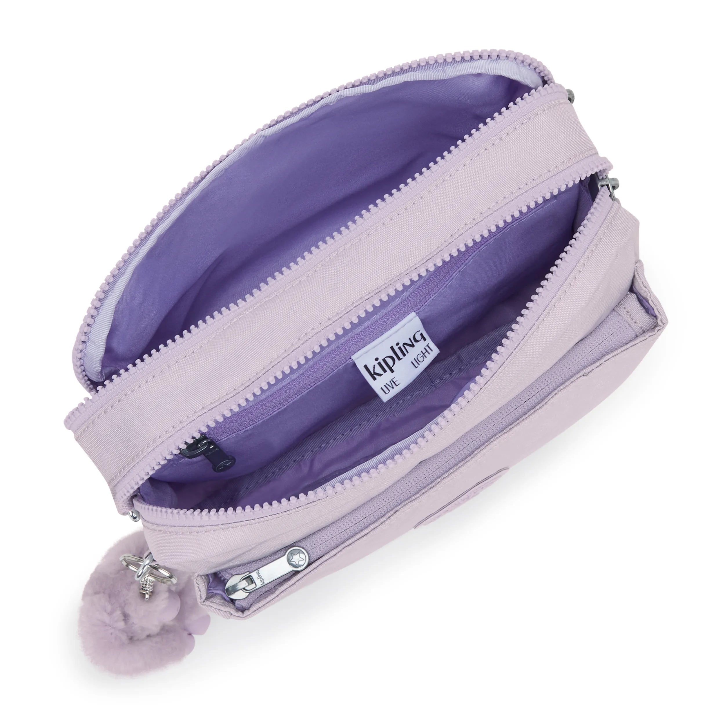 Kipling Abanu M in Lilac Shimmer — angle view 3