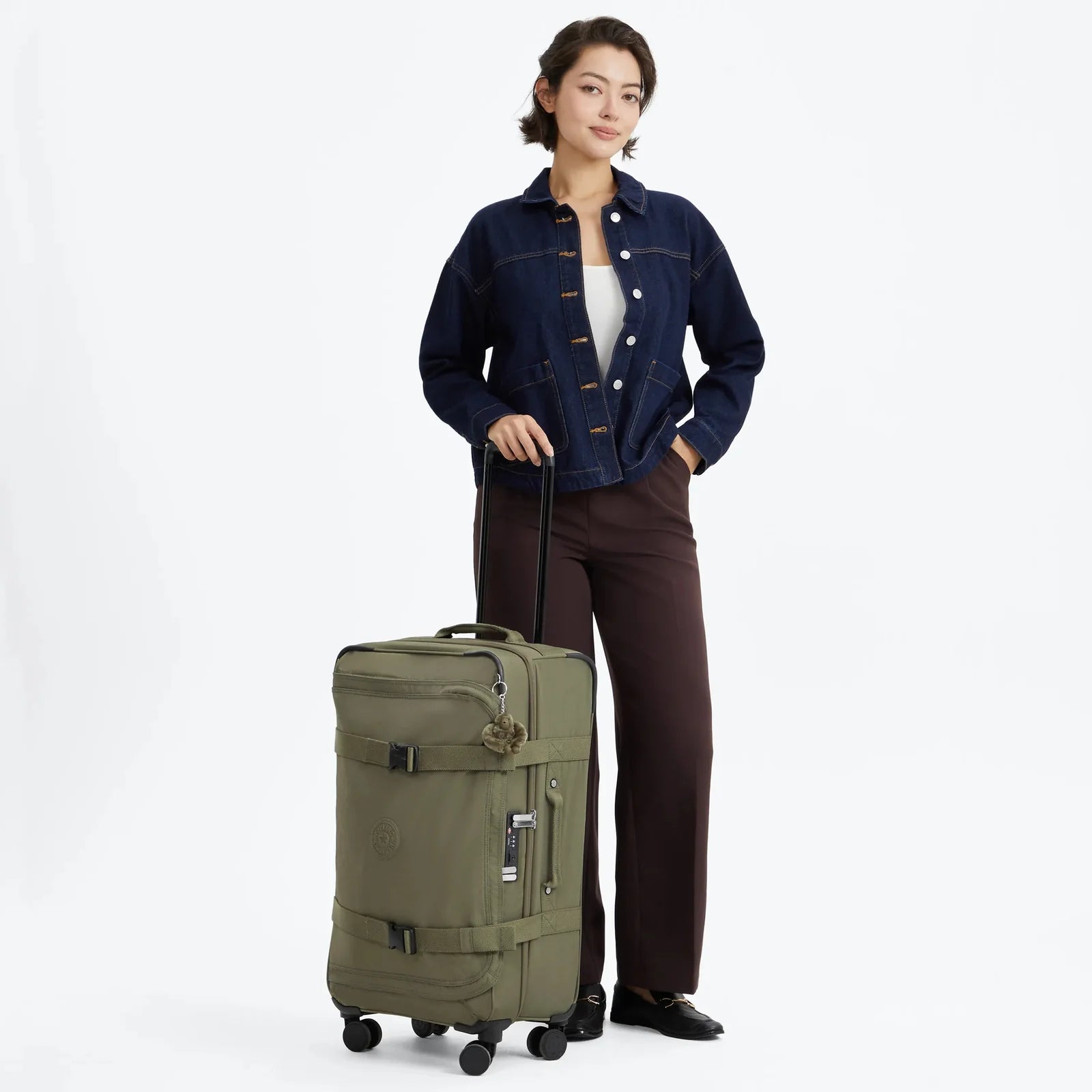 Kipling Spontaneous Medium Rolling Luggage