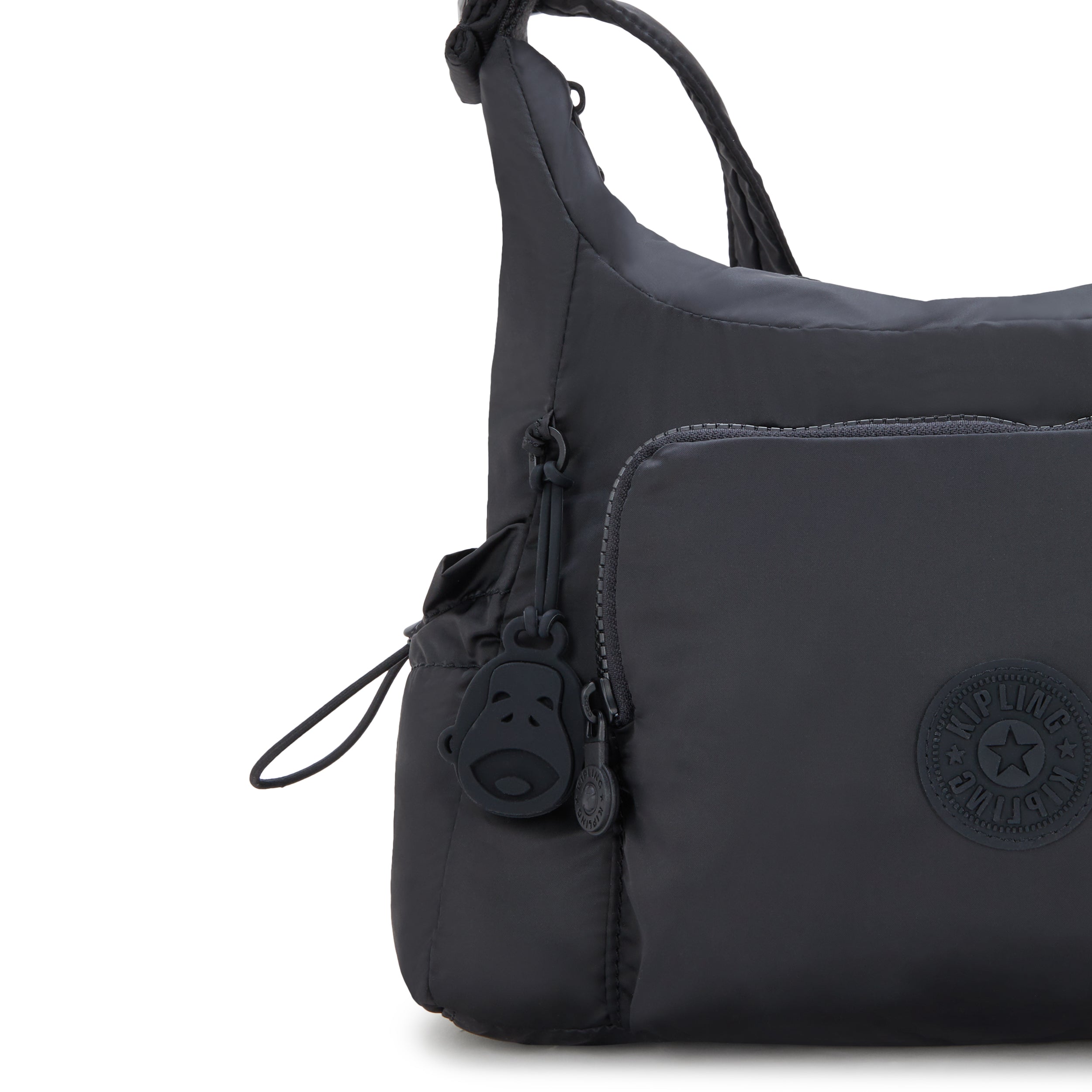 Kipling Gabb S in Simply Black — detail view