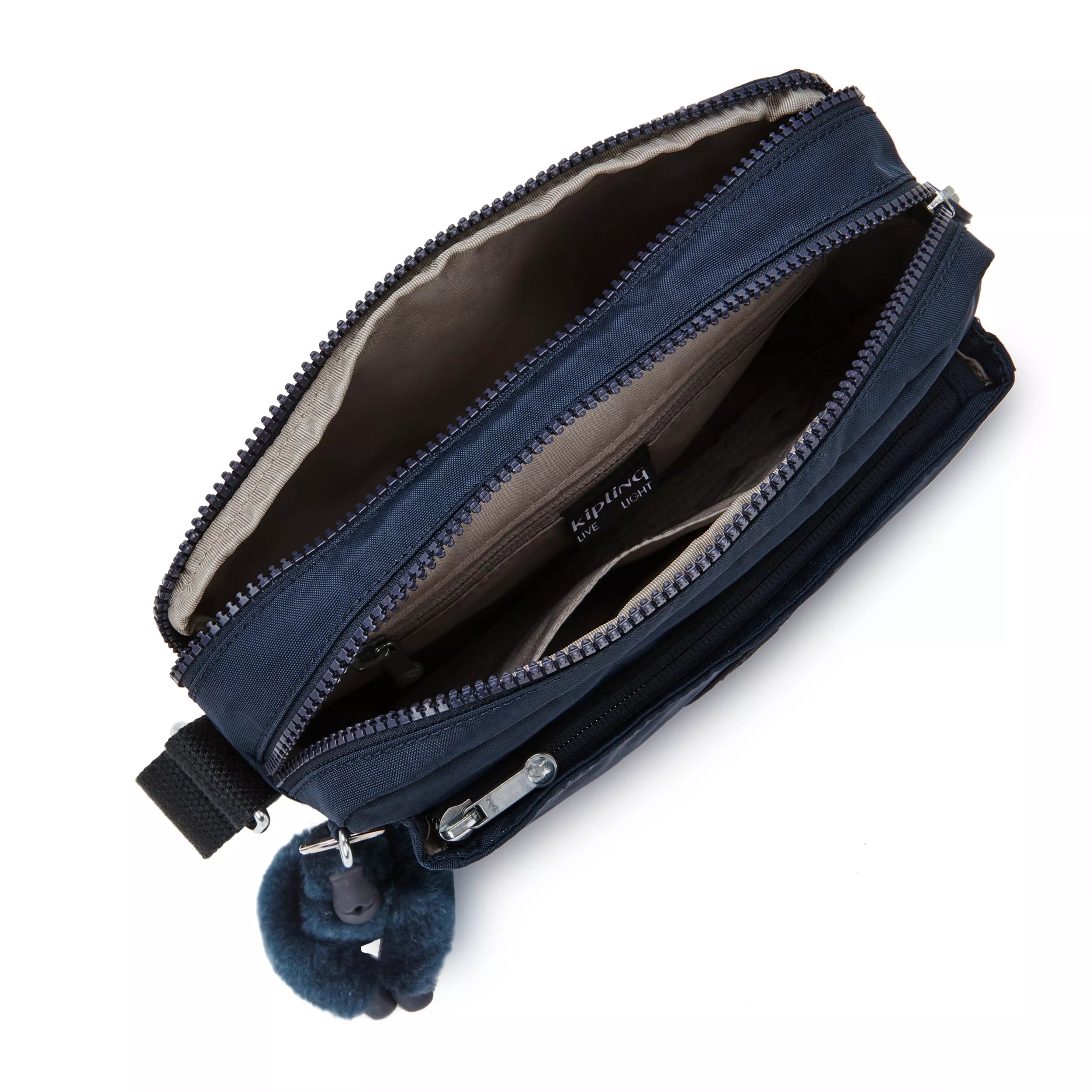 Kipling Abanu M in Blue Bleu 2 — angle view 3