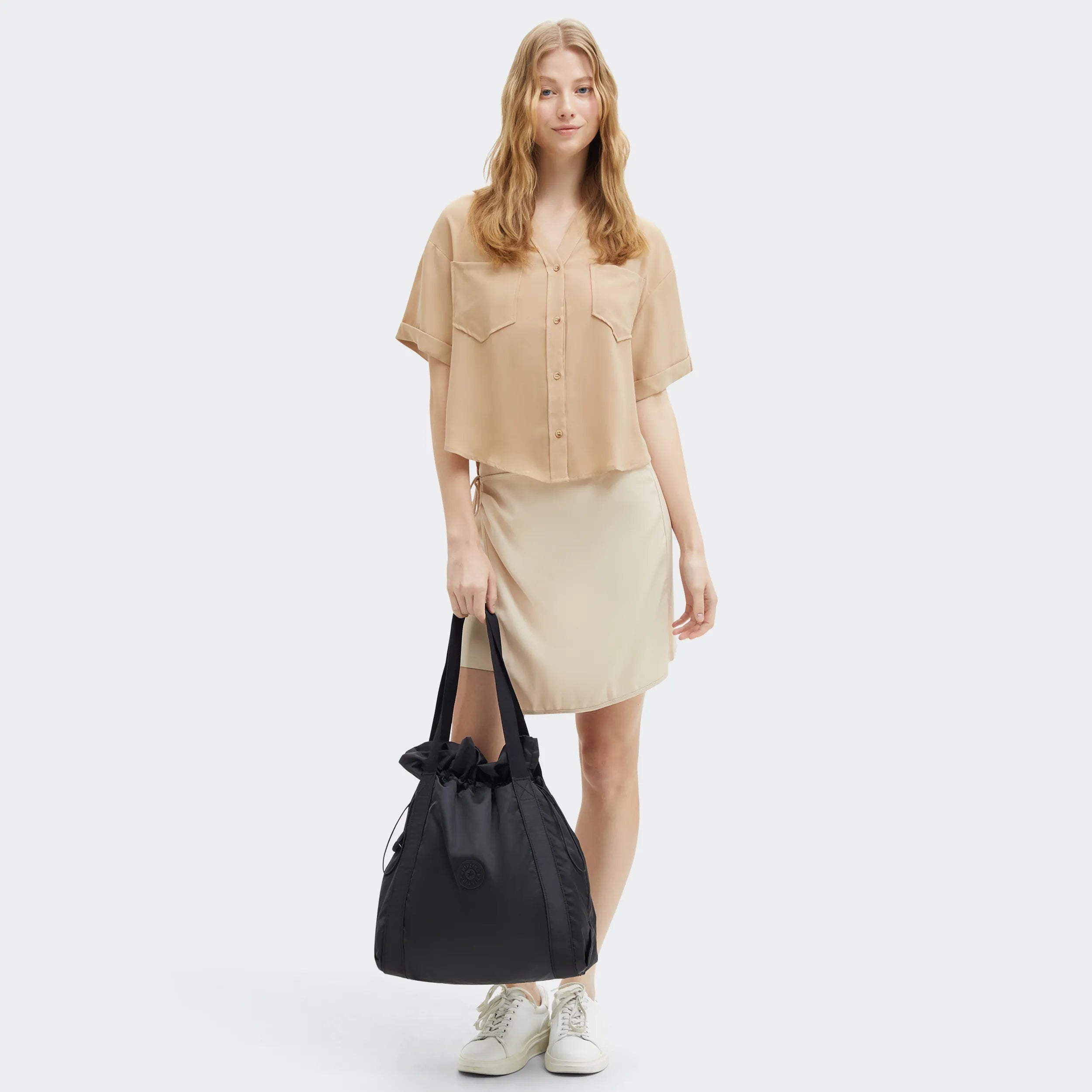 Kipling Elmar in Simply Black — back view