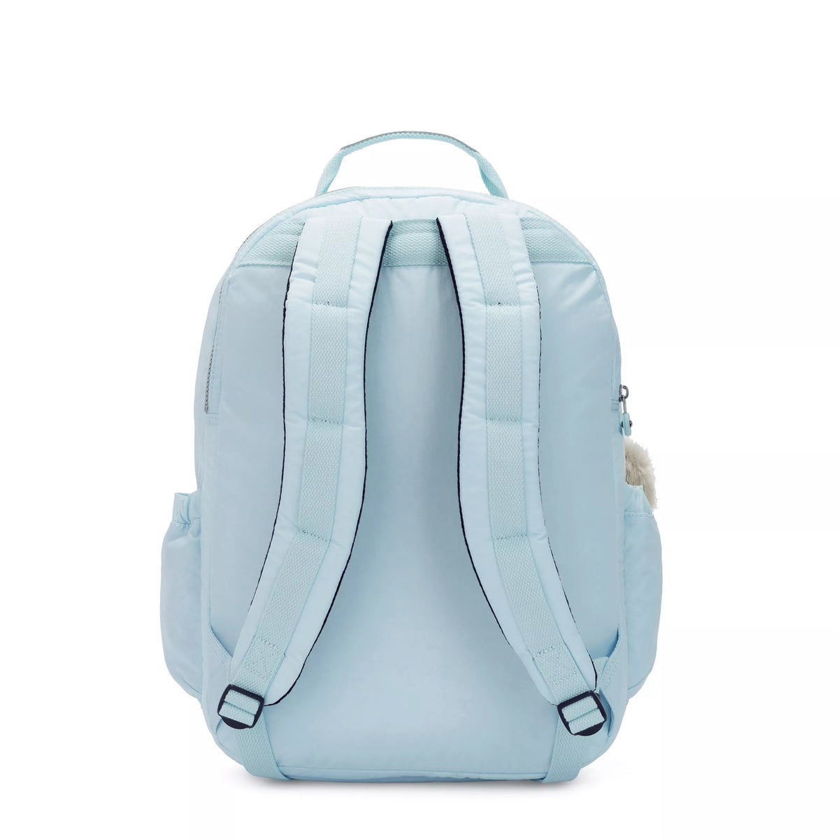 Kipling Seoul Extra Large 17" Laptop Backpack in Bridal Blue — back view 2