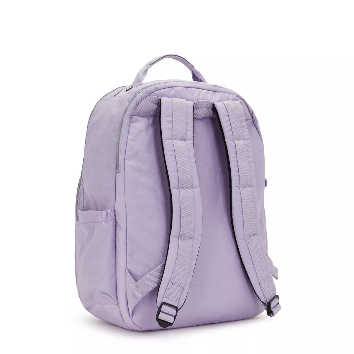 Kipling Seoul Extra Large 17" Laptop Backpack in Bridal Lavender — back view