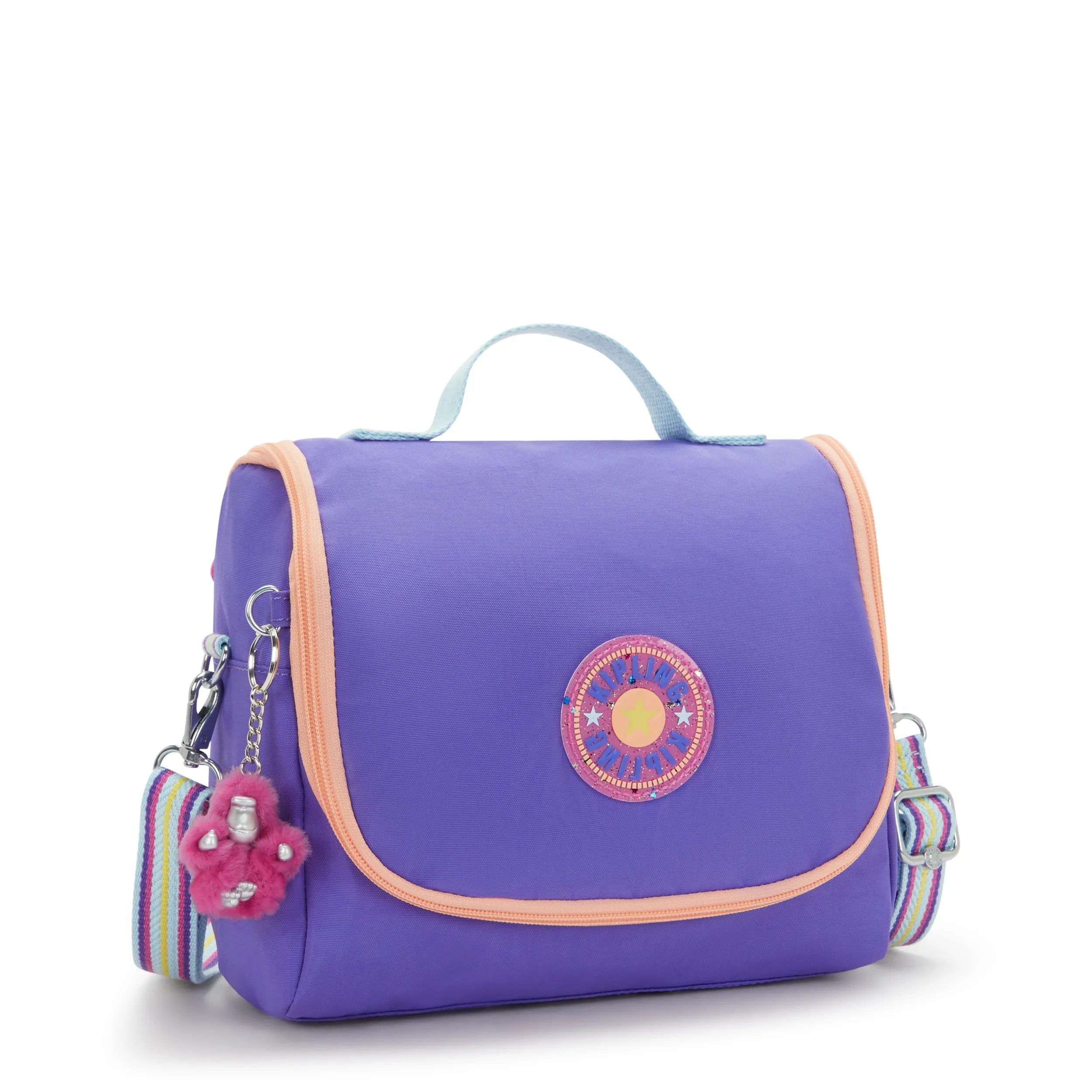 Kipling New Kichirou in Iris Purple Fun C — angle view 3
