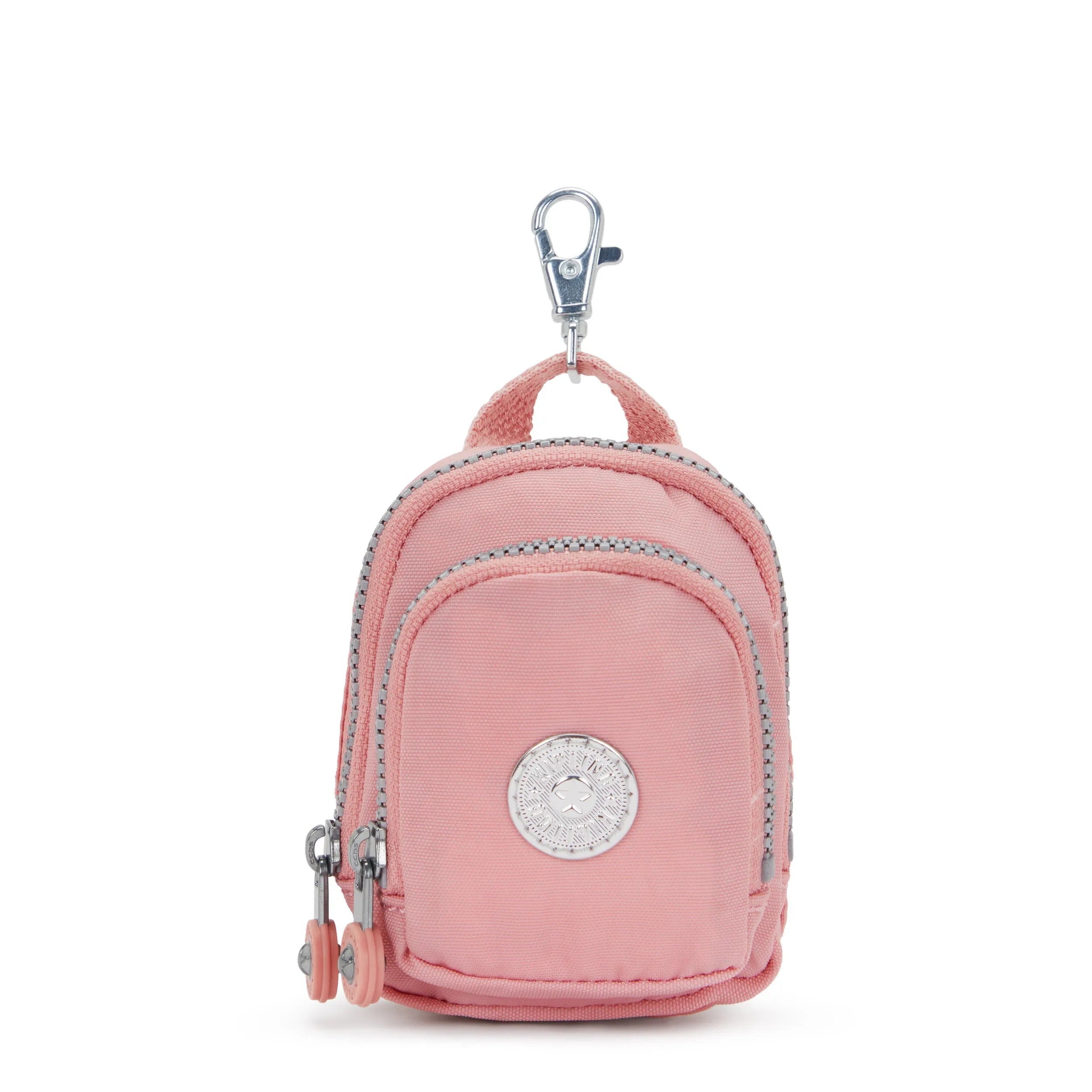 Kipling Mini Seoul in Bridal Rose — front view
