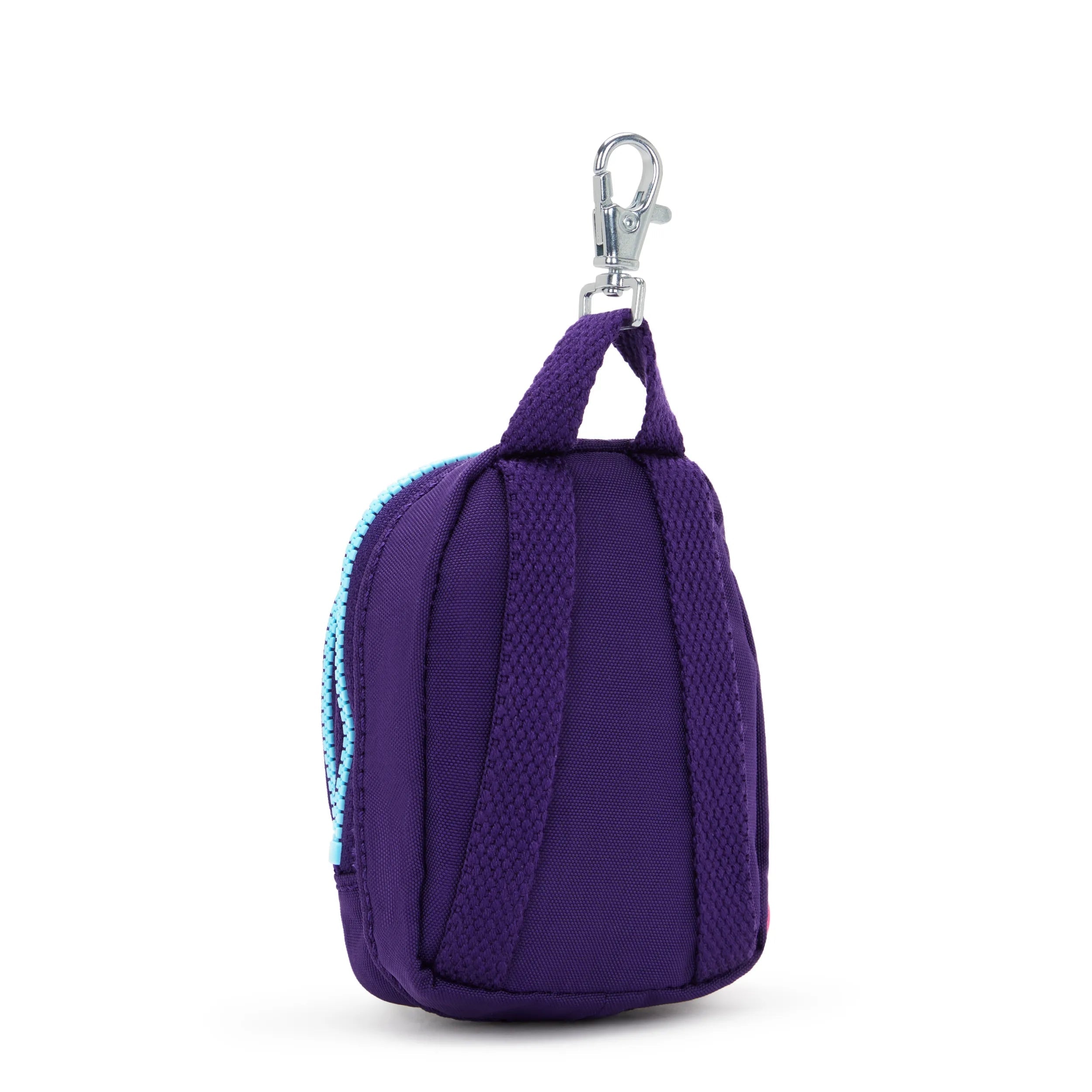 Kipling Mini Seoul in VIP Purple — back view