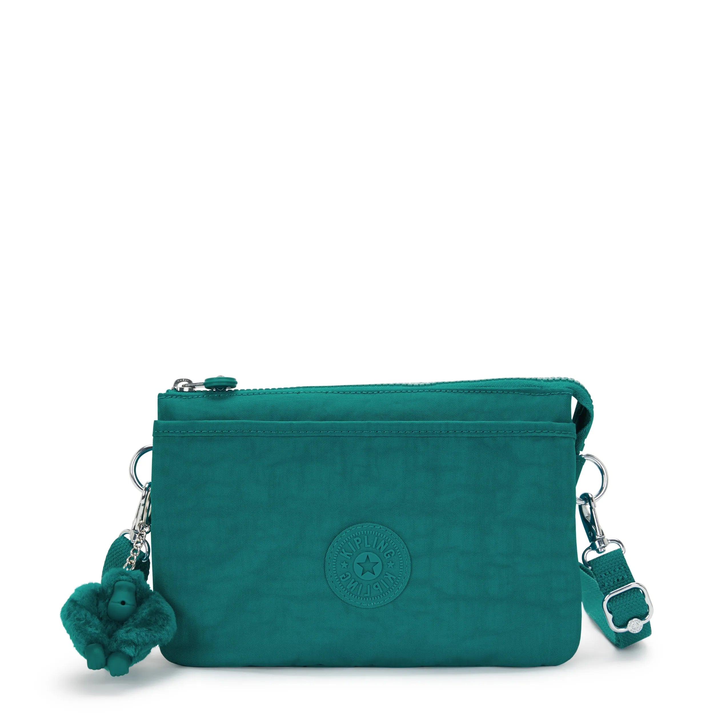 Kipling Riri in Outspoken Green — front view