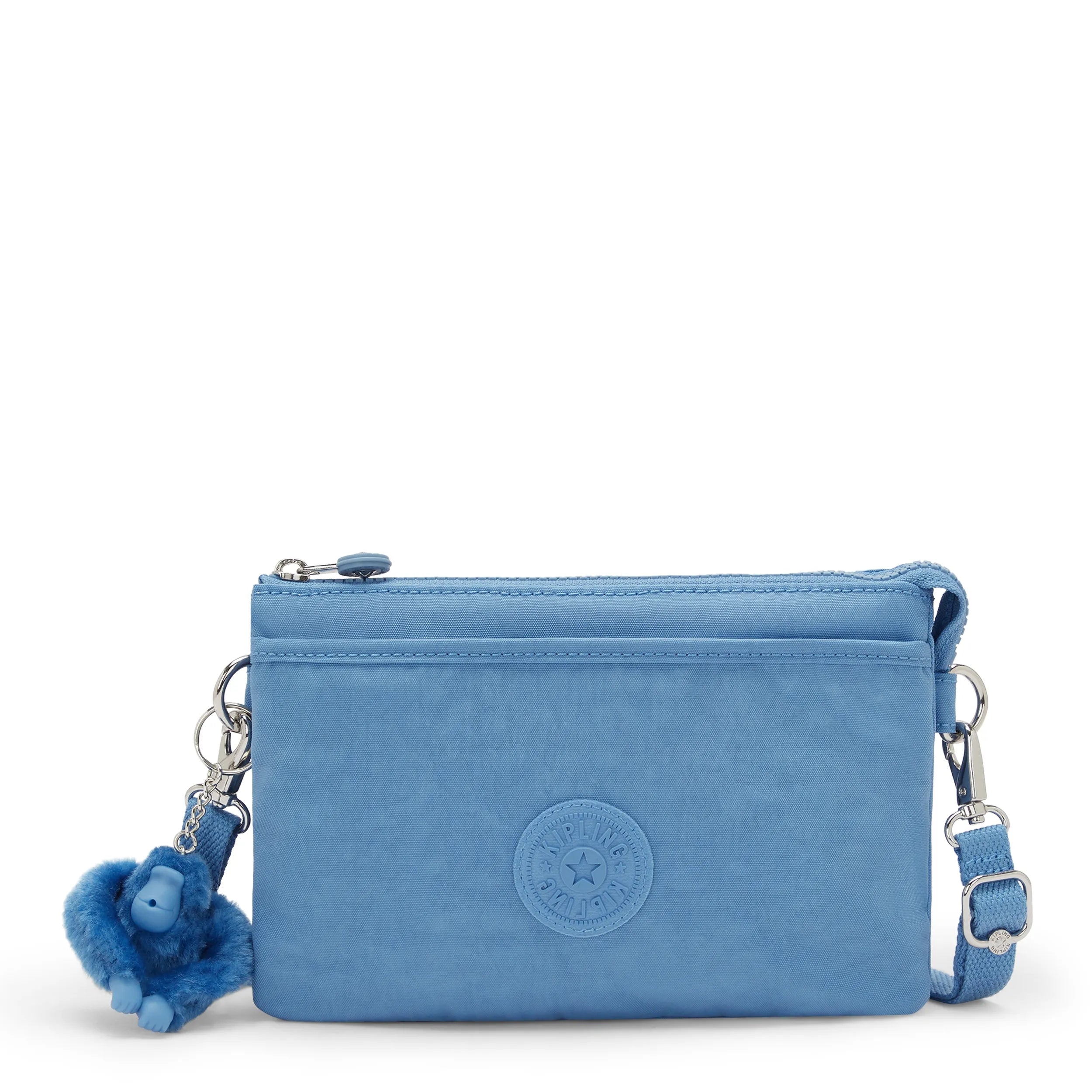 Kipling Riri in Vintage Blue — front view