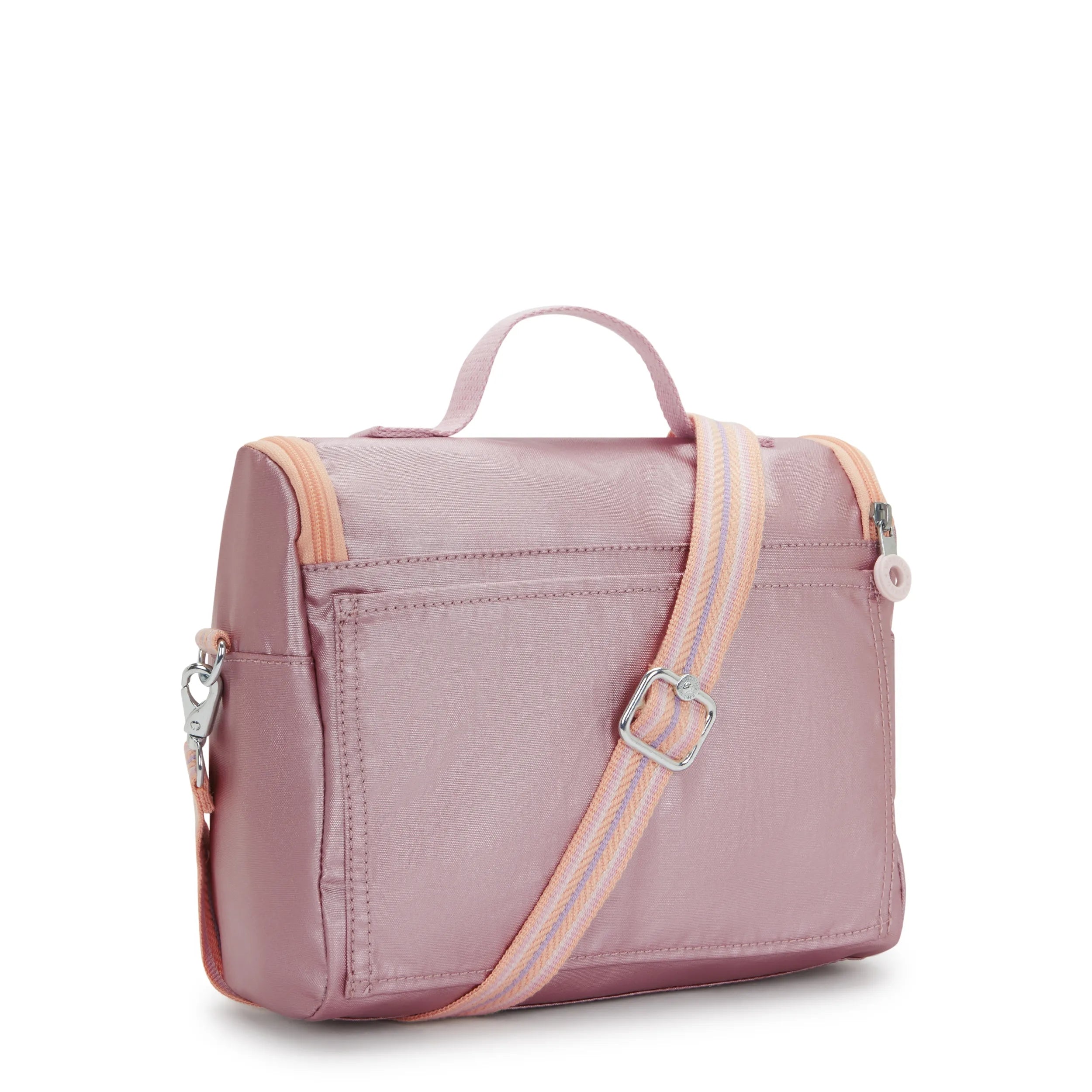 Kipling New Kichirou in Bronze Pink Metallic C — back view