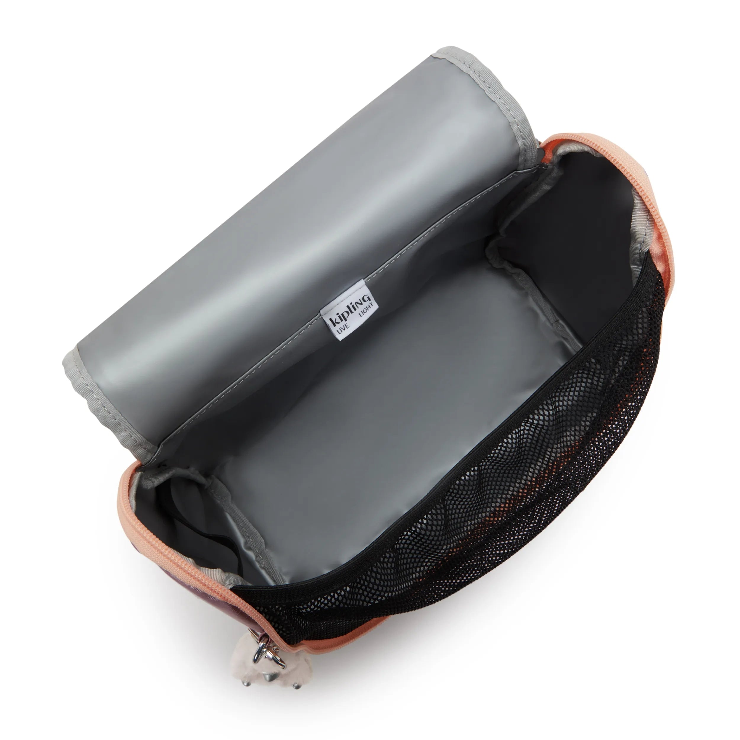 Kipling New Kichirou in Bronze Pink Metallic C — angle view 2