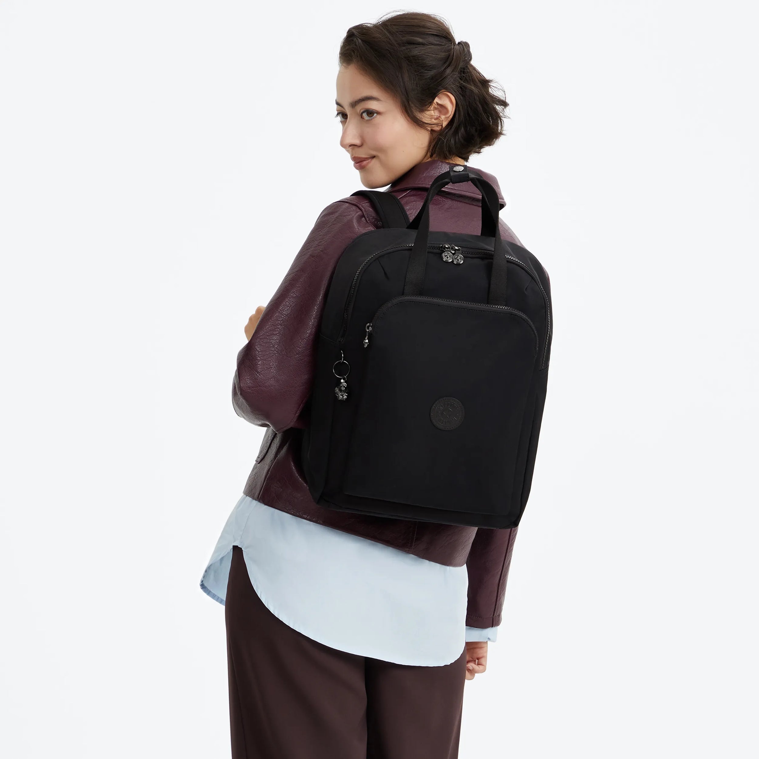 Kipling Kazuki L in Infinite Black — back view