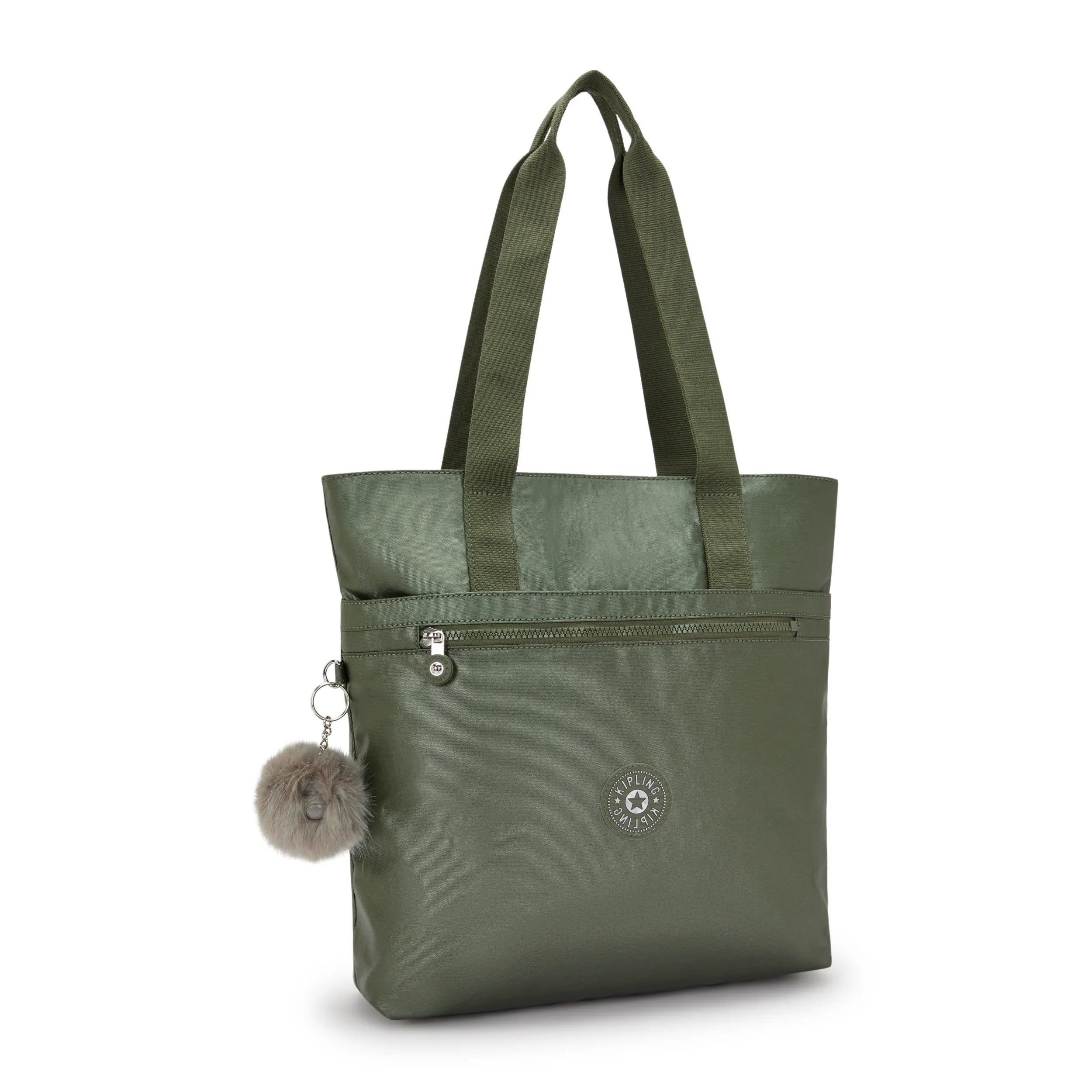 Kipling Anris in Connect Green Metallic — interior view