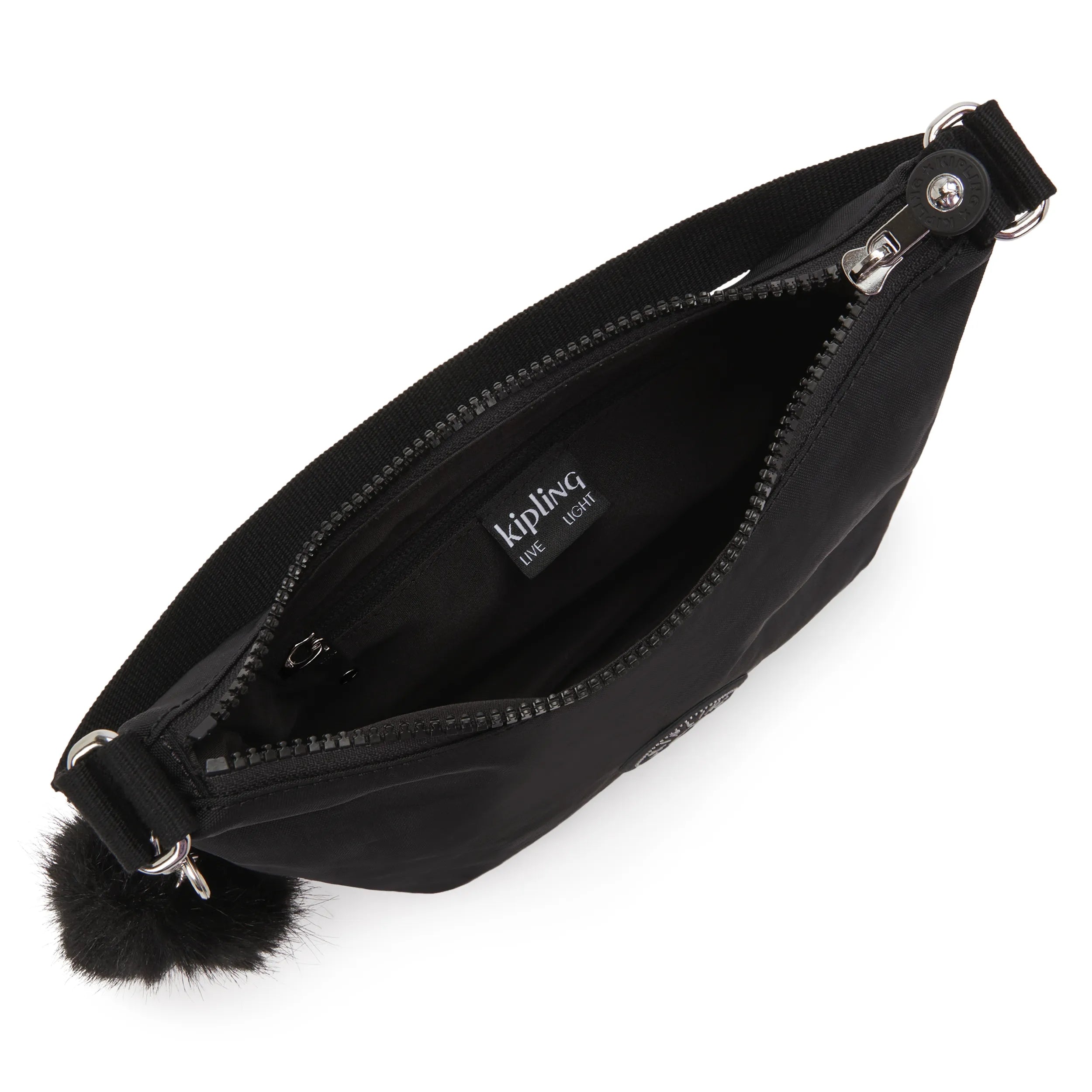 Kipling Amani in Black F25 — angle view 3