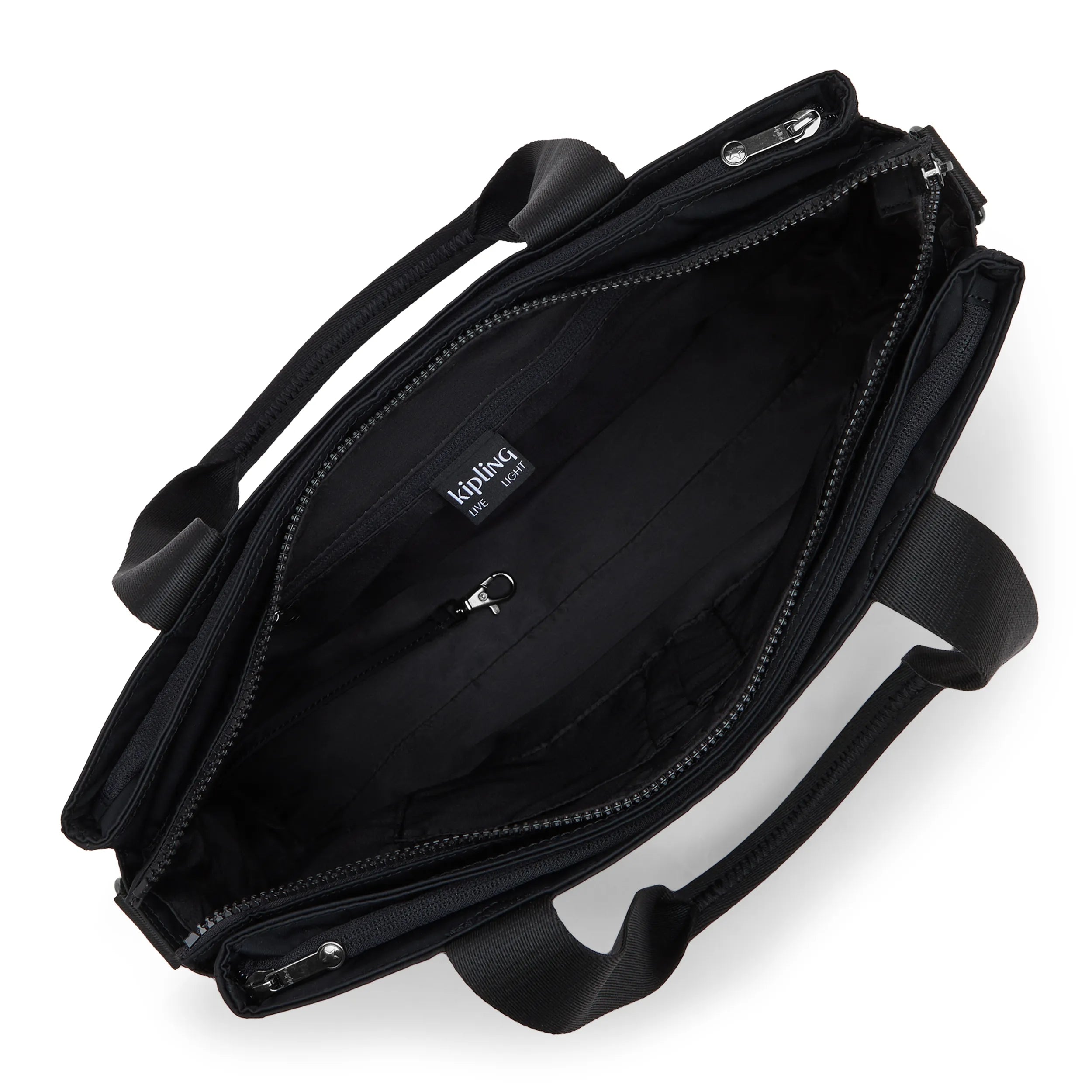 Kipling Elysia Work S in Infinite Black — angle view 3