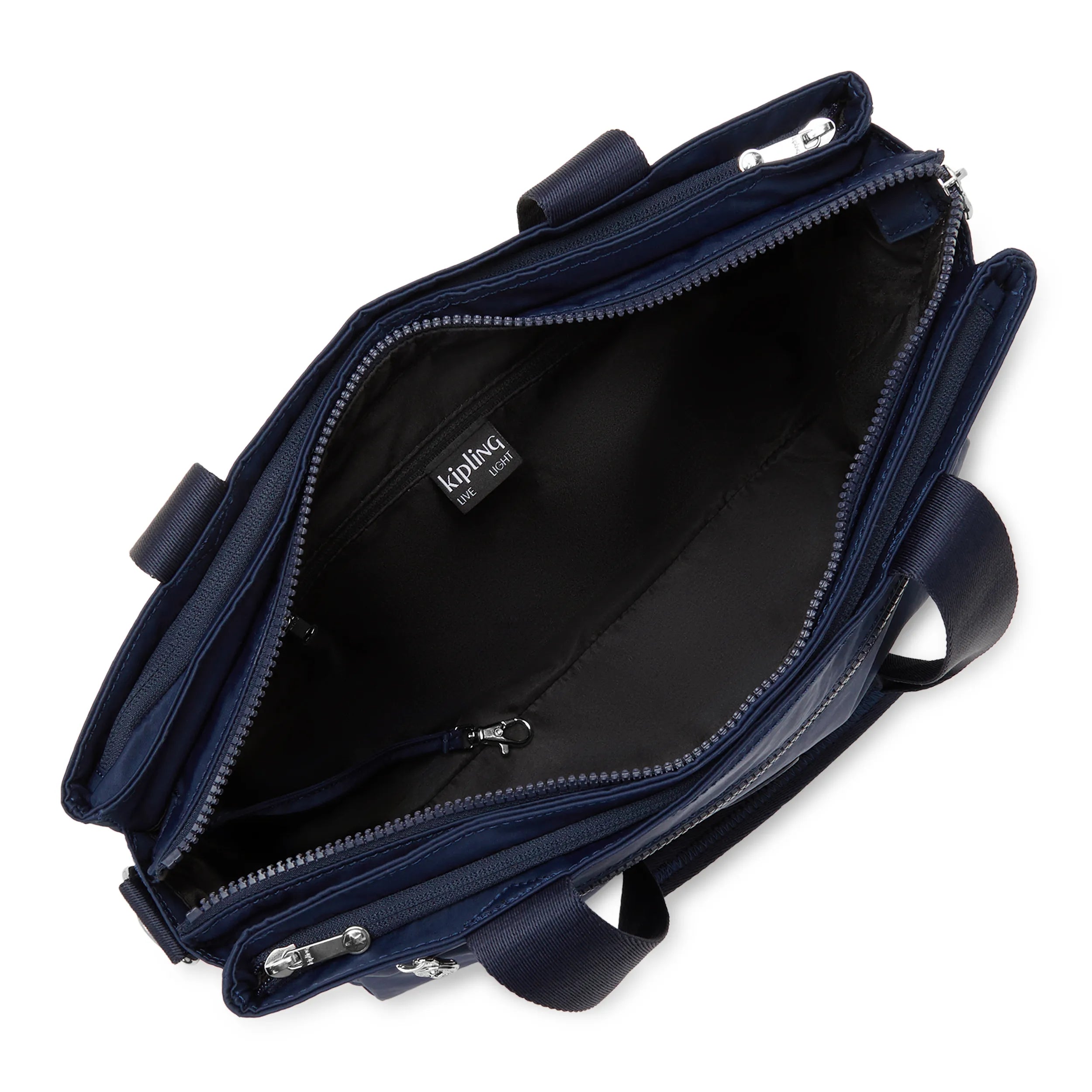 Kipling Elysia Work S in Infinite Blue — angle view 3