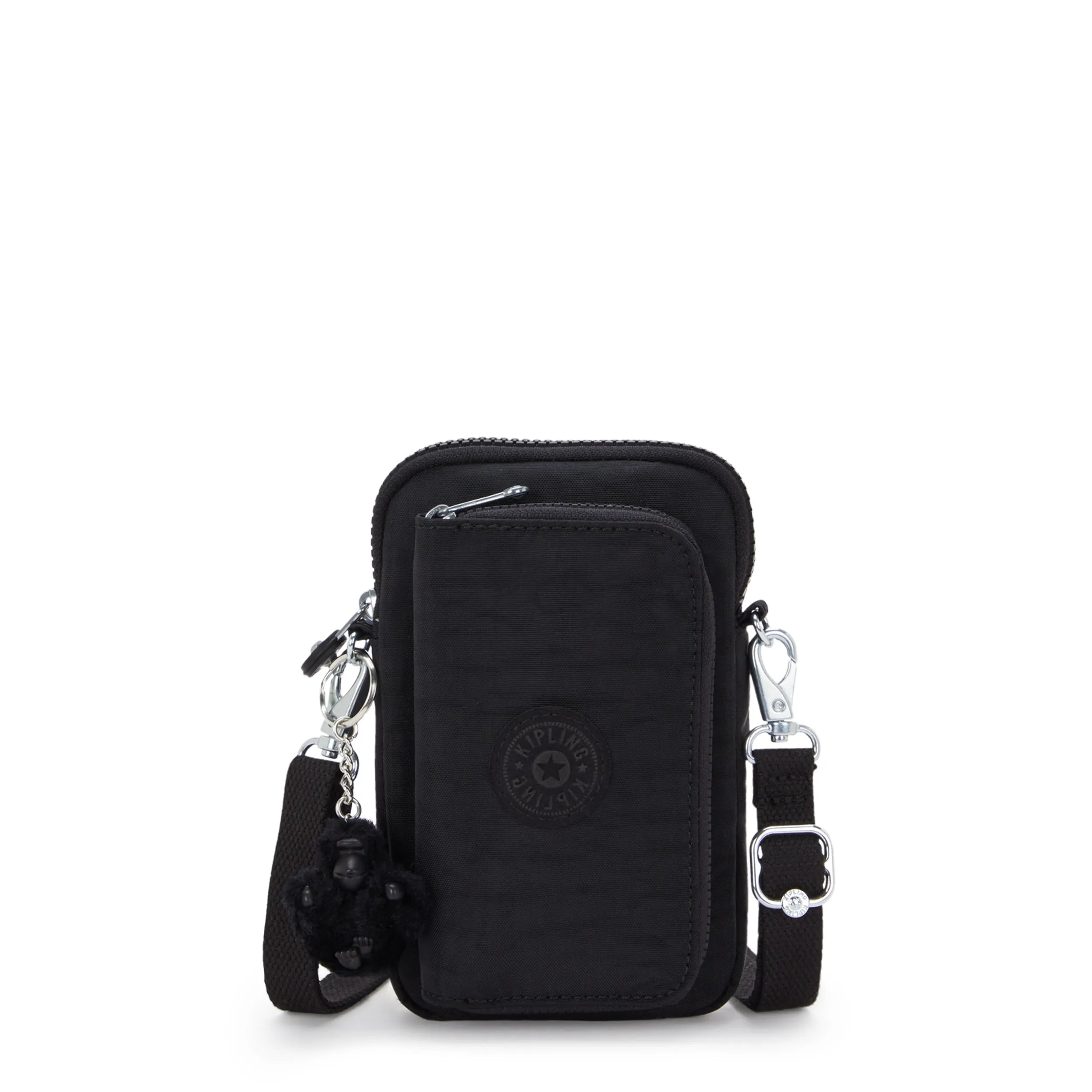 Kipling Telmo in Black Noir — front view