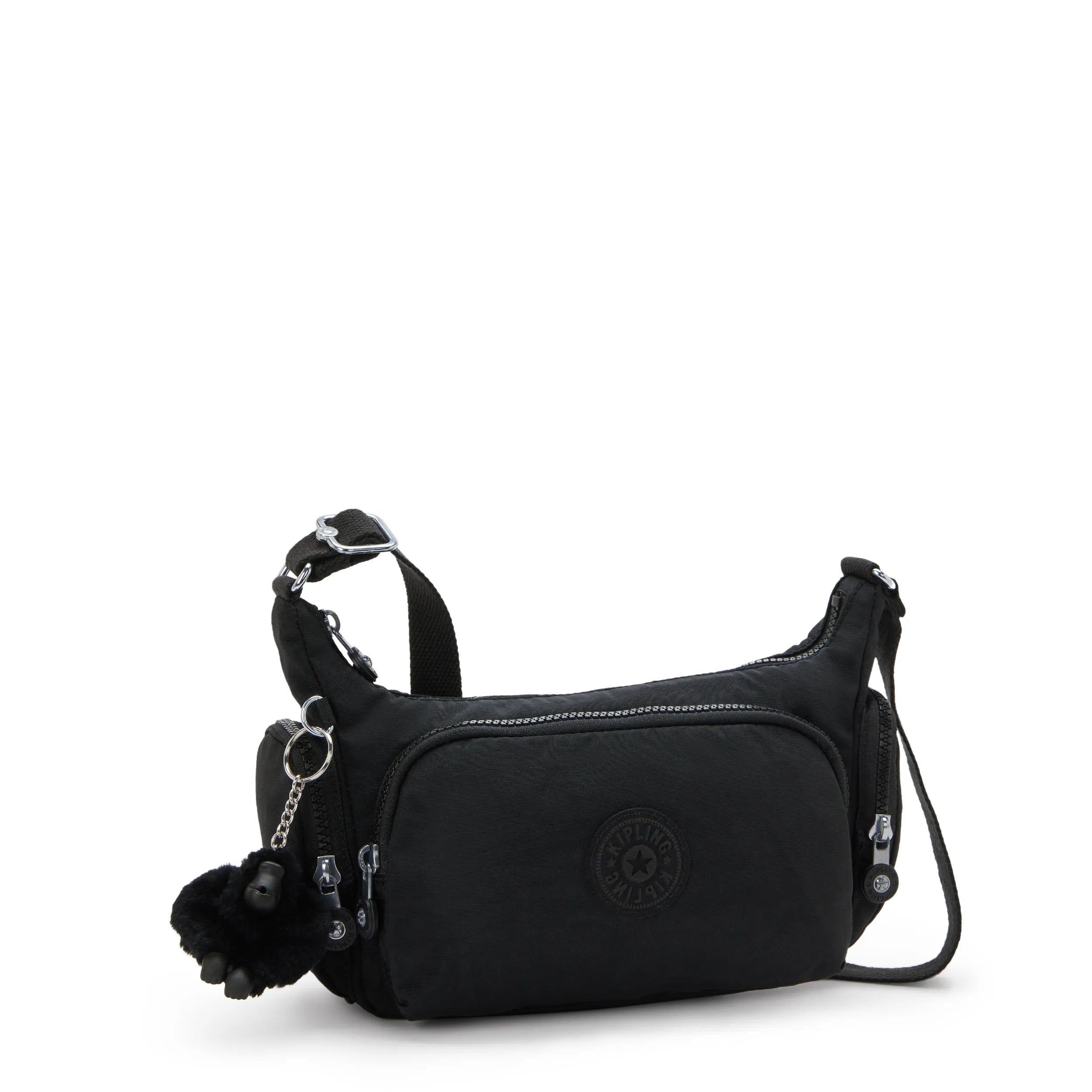 Kipling Gabbette S in Black Noir — angle view 3