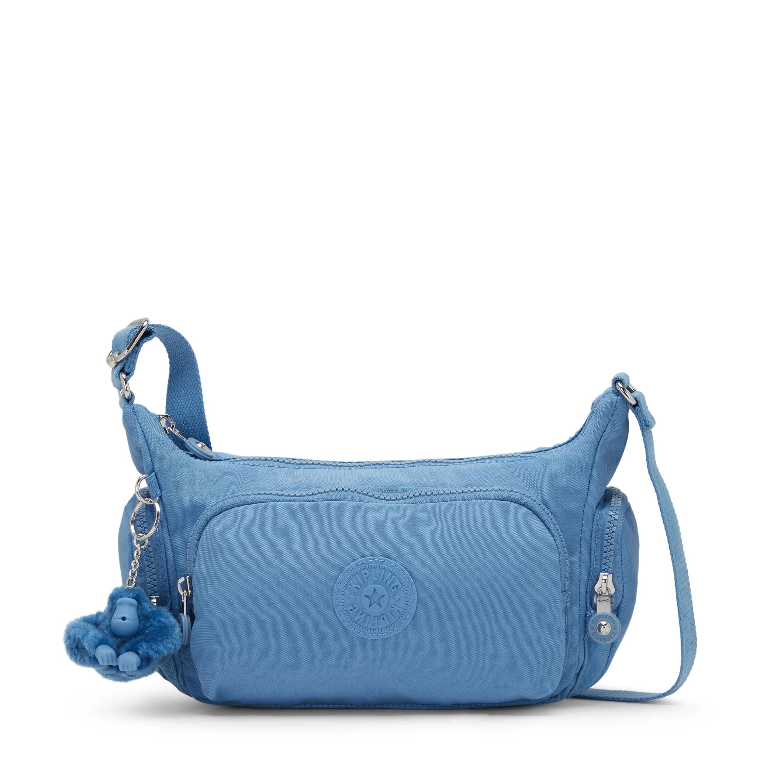 Kipling Gabbette S in Vintage Blue — front view