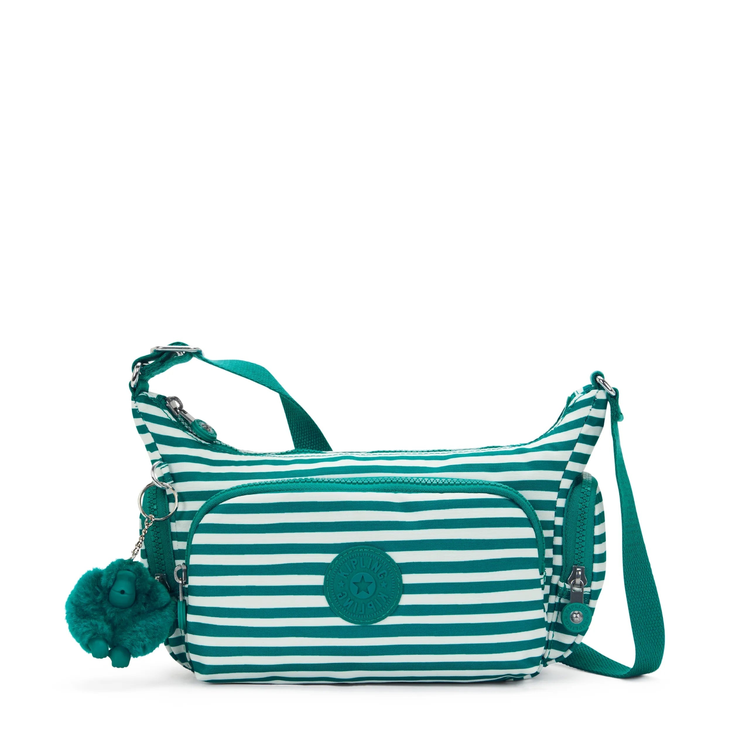 Kipling Gabbette S in Parasol Stripes — front view