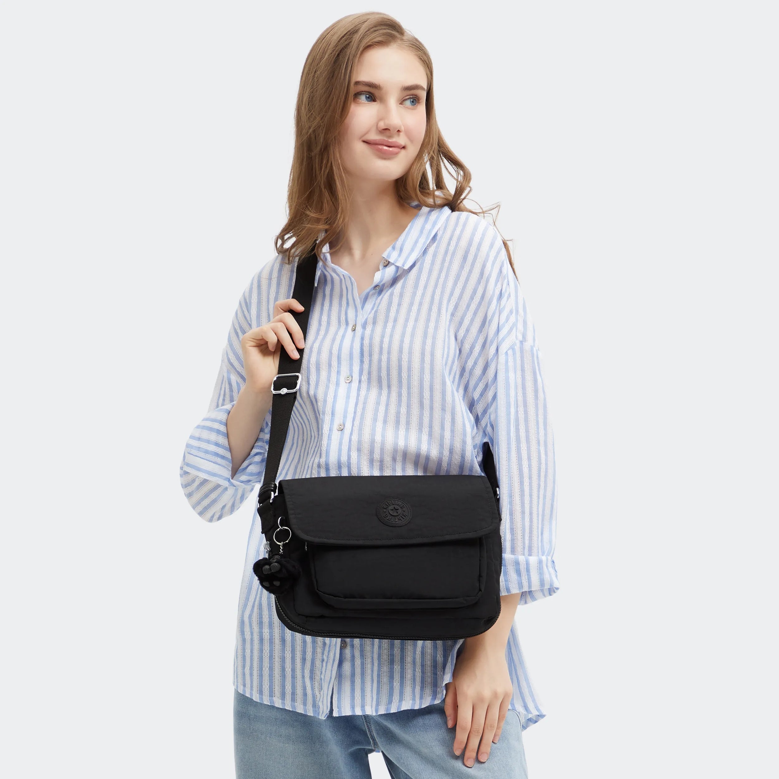 Kipling Dalma in Black Noir — lifestyle # color_Black Noir