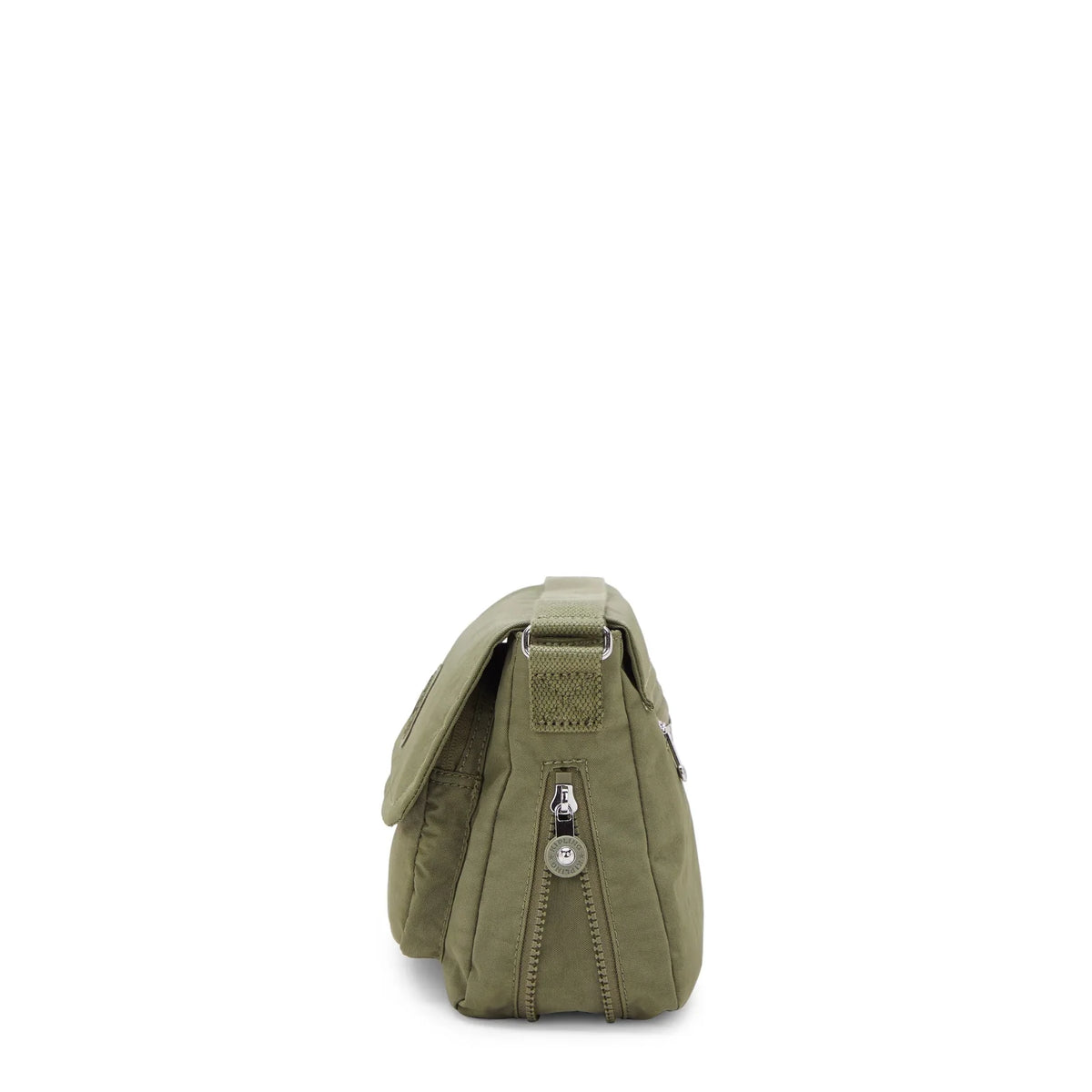 Kipling Dalma Medium Crossbody in Almost Sage — angle view 3