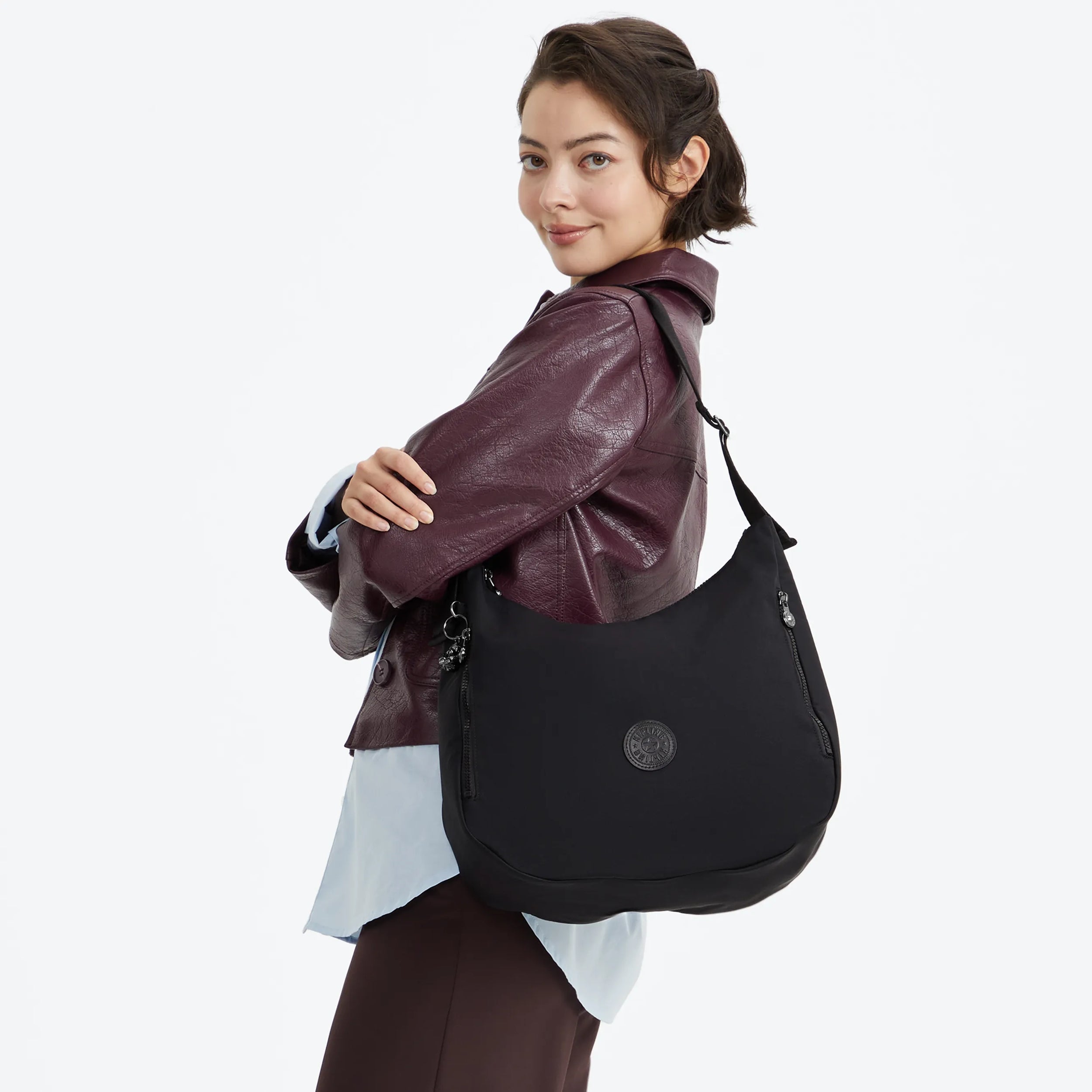 Kipling Khloe in Infinite Black — back view