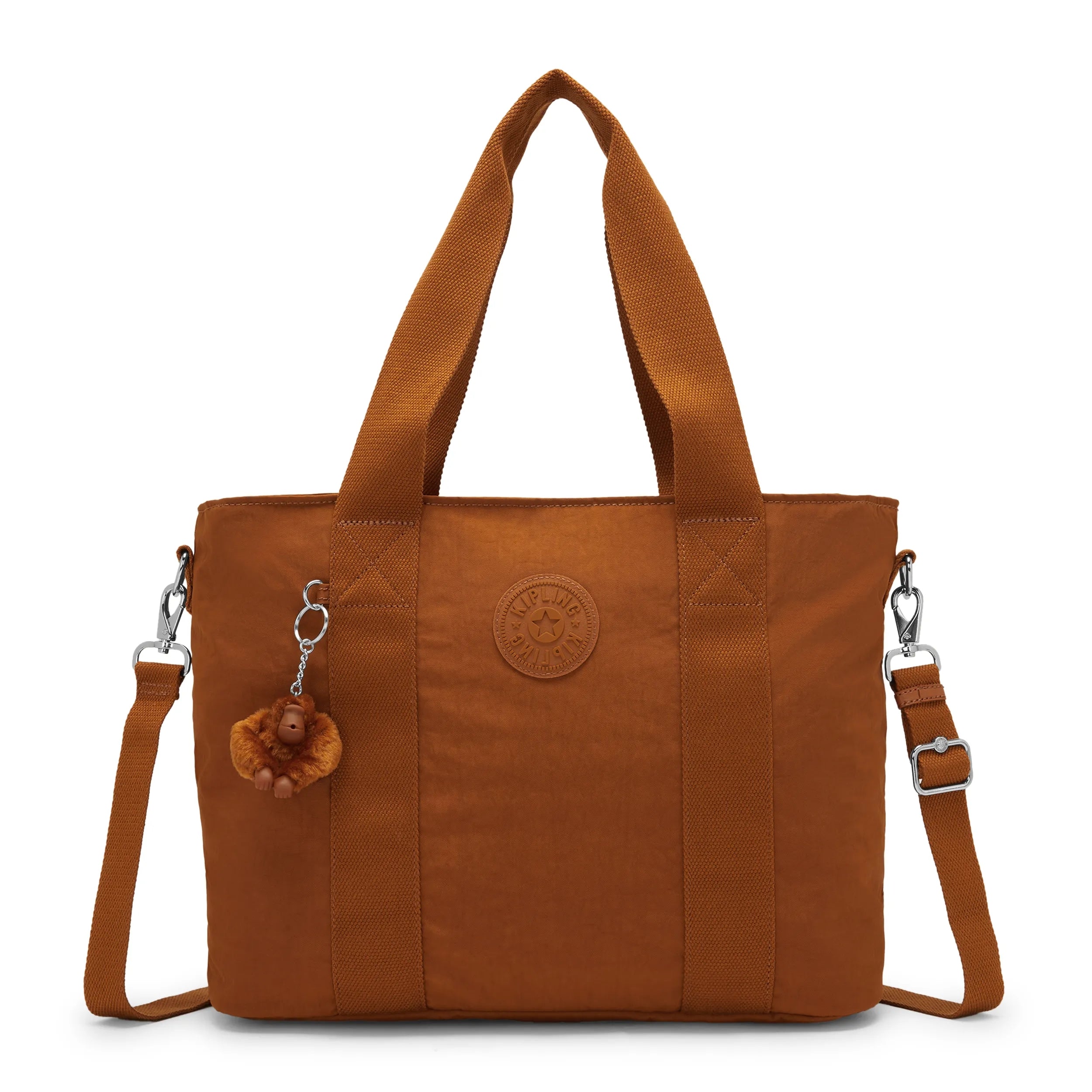 Kipling Minta L UP in Stylish Mokka — front view