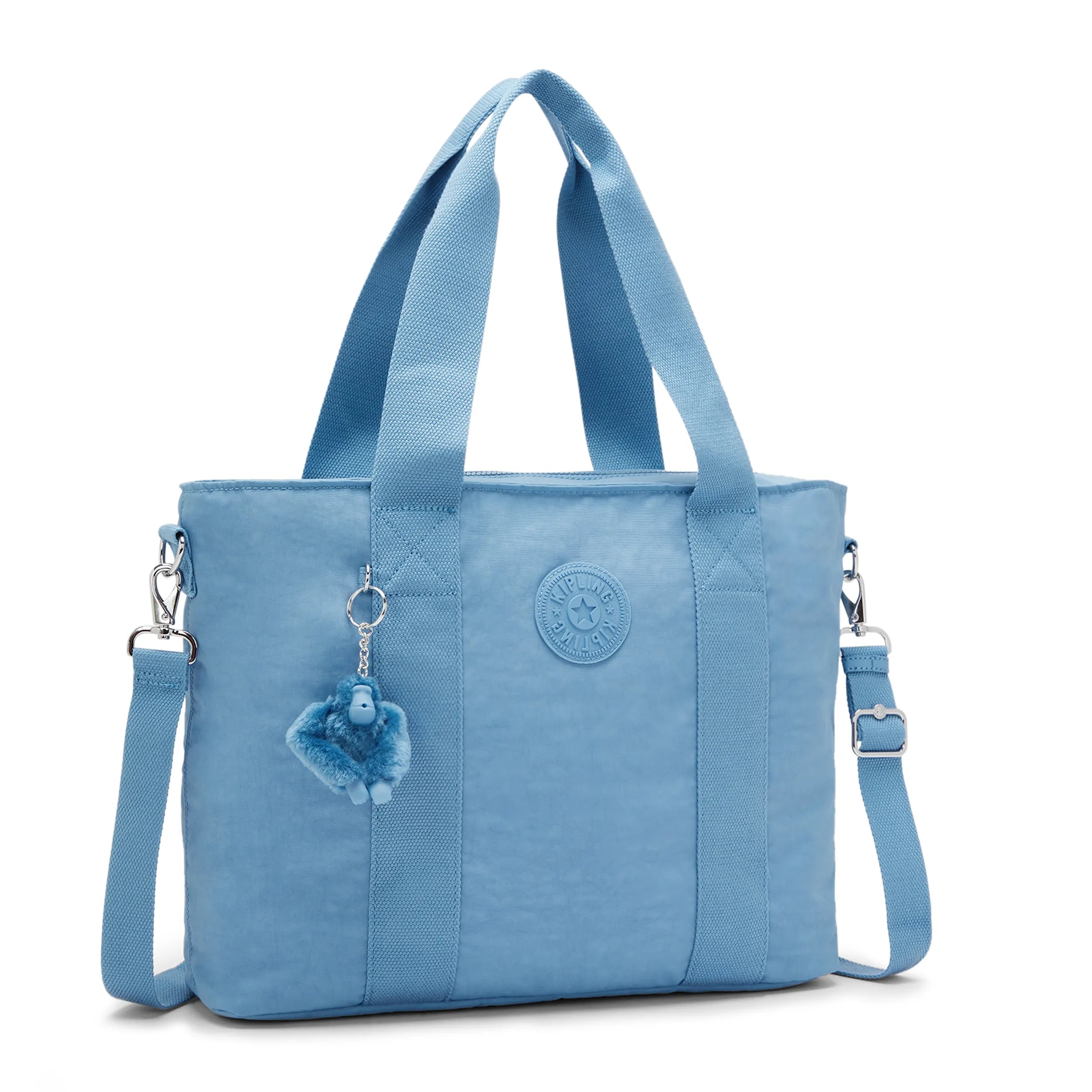 Kipling Minta L UP in Vintage Blue — angle view 3