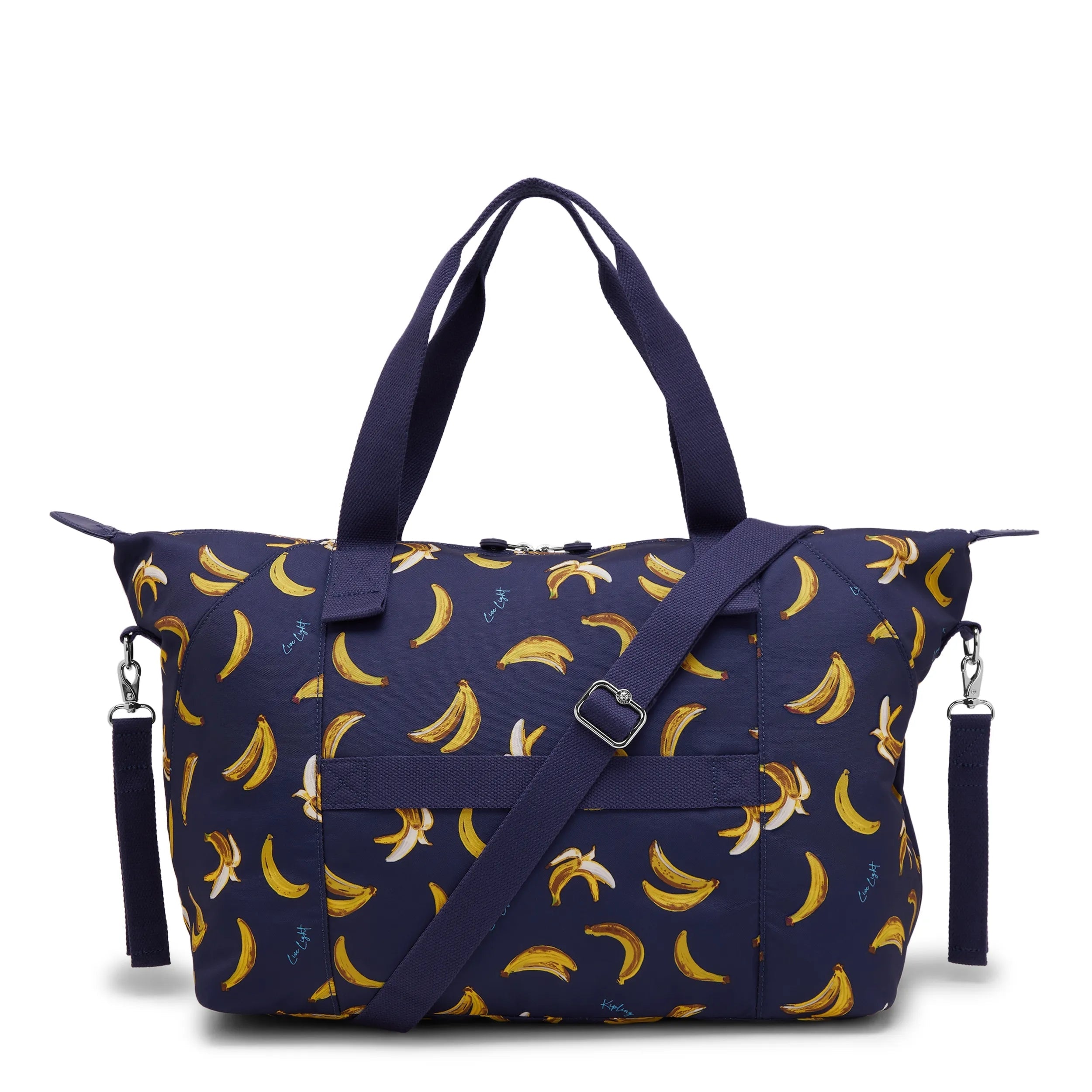 Kipling New Art M Babybag in Baby Banana Print — angle view 2