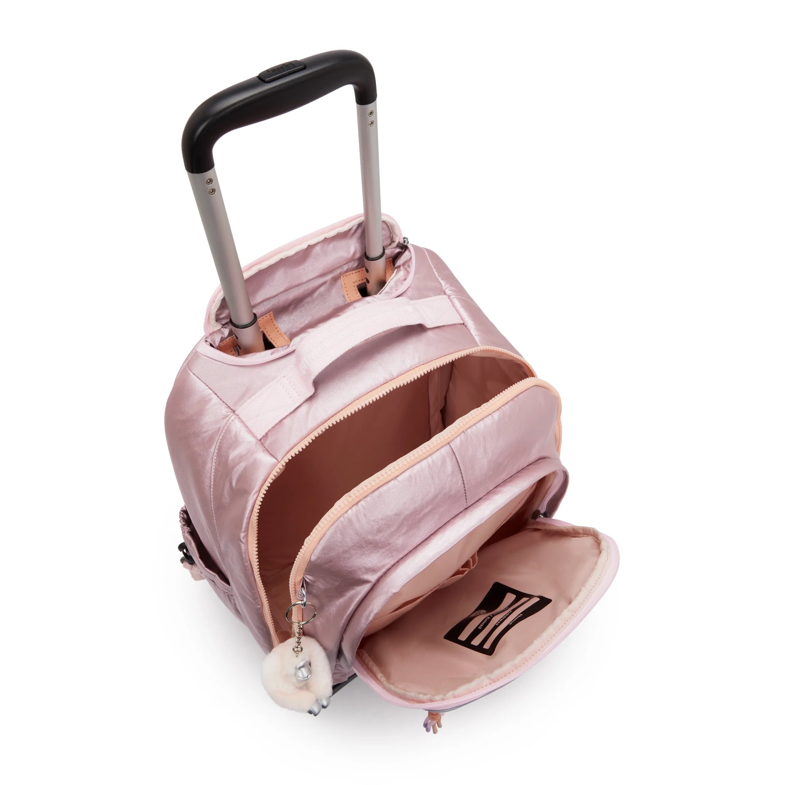 Kipling New Zea in Bronze Pink Metallic C — angle view 2
