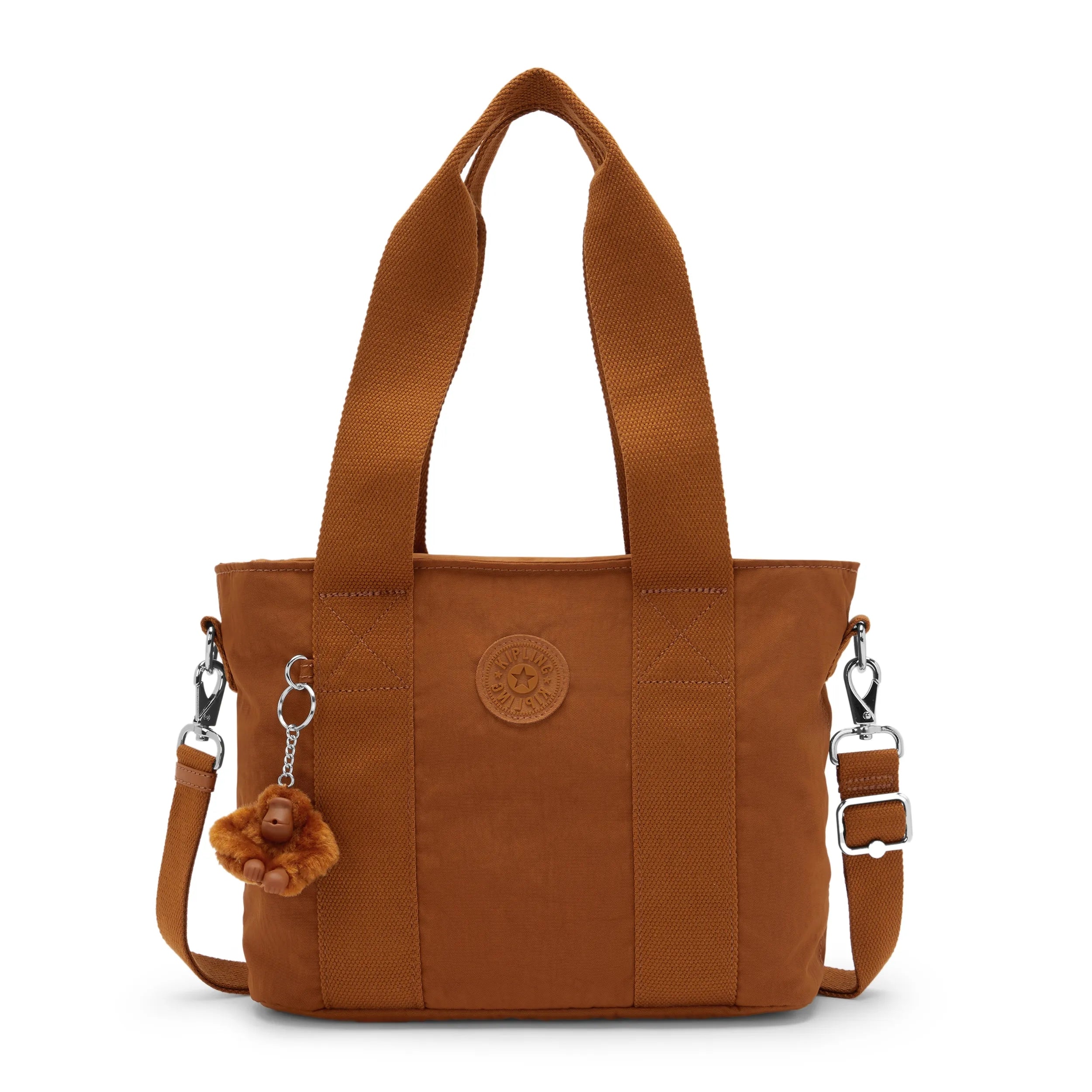 Kipling Minta M UP in Stylish Mokka — front view