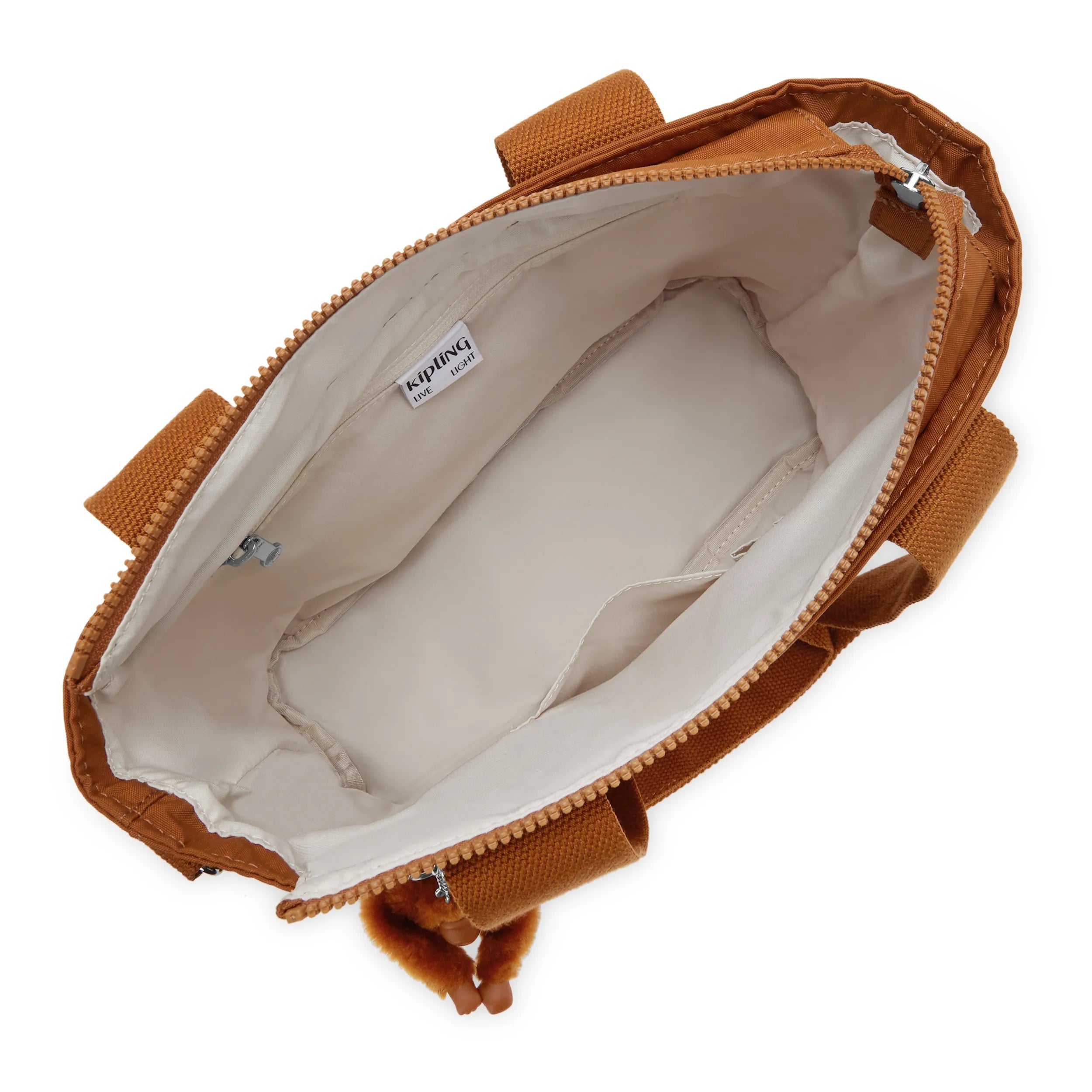 Kipling Minta M UP in Stylish Mokka — angle view 3
