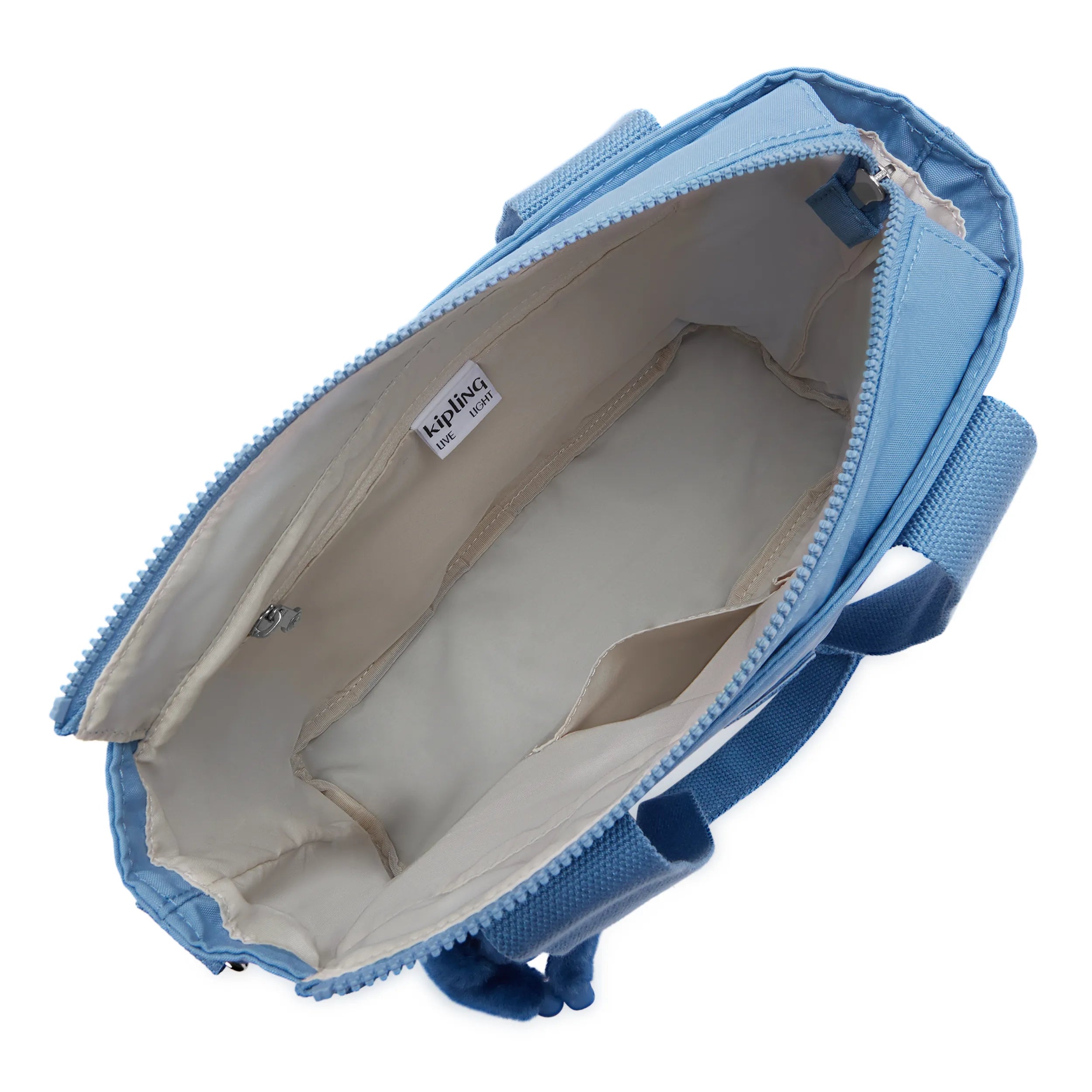Kipling Minta M UP in Vintage Blue — angle view 2