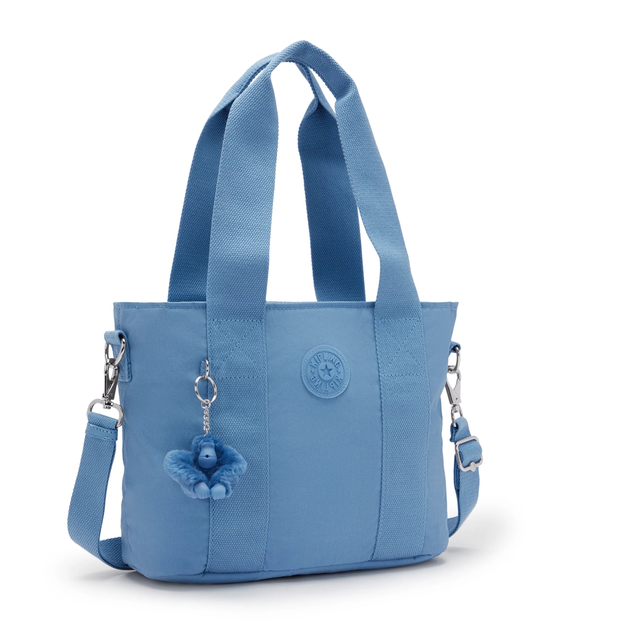 Kipling Minta M UP in Vintage Blue — angle view 3