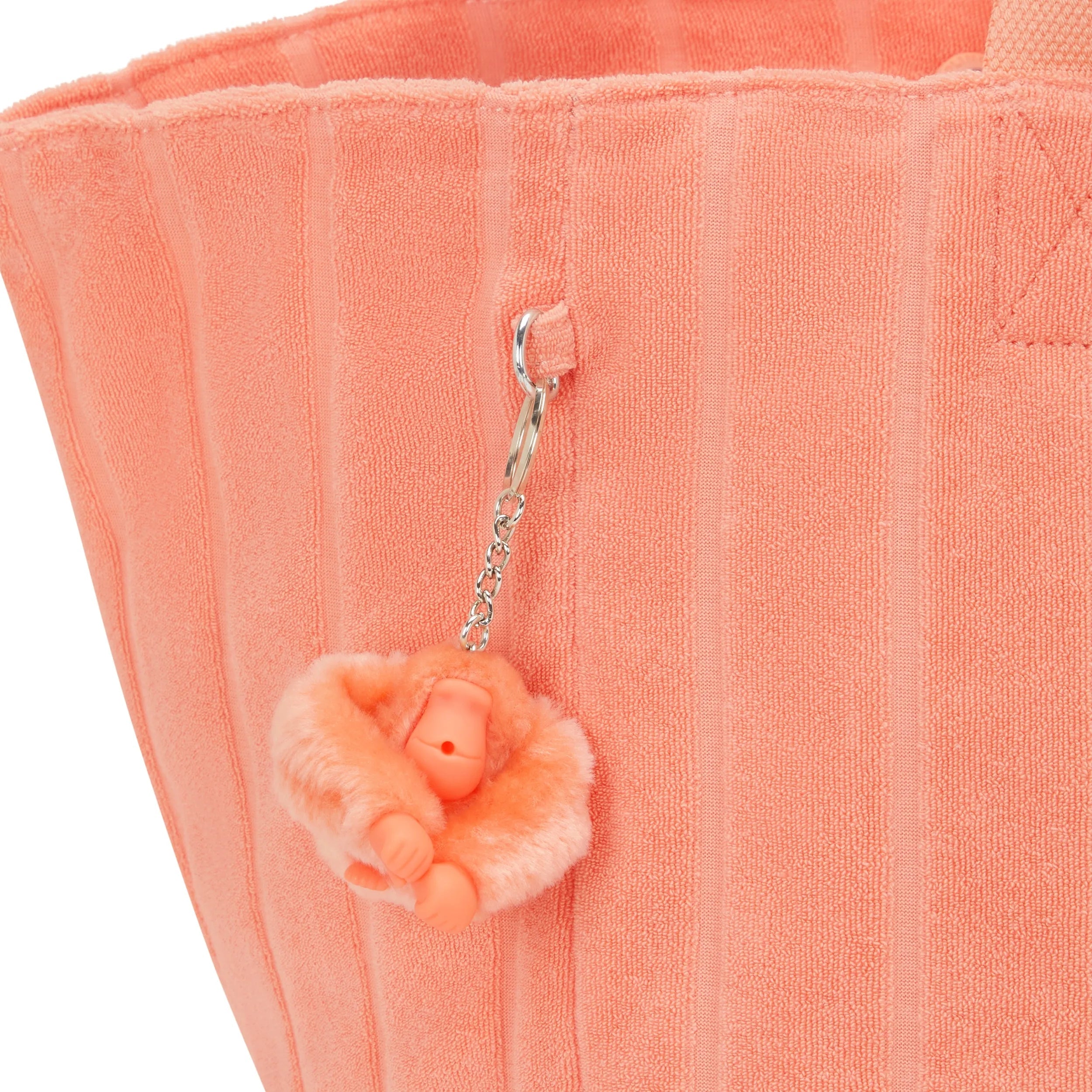 Kipling Naomi in Orangy Towel — detail view
