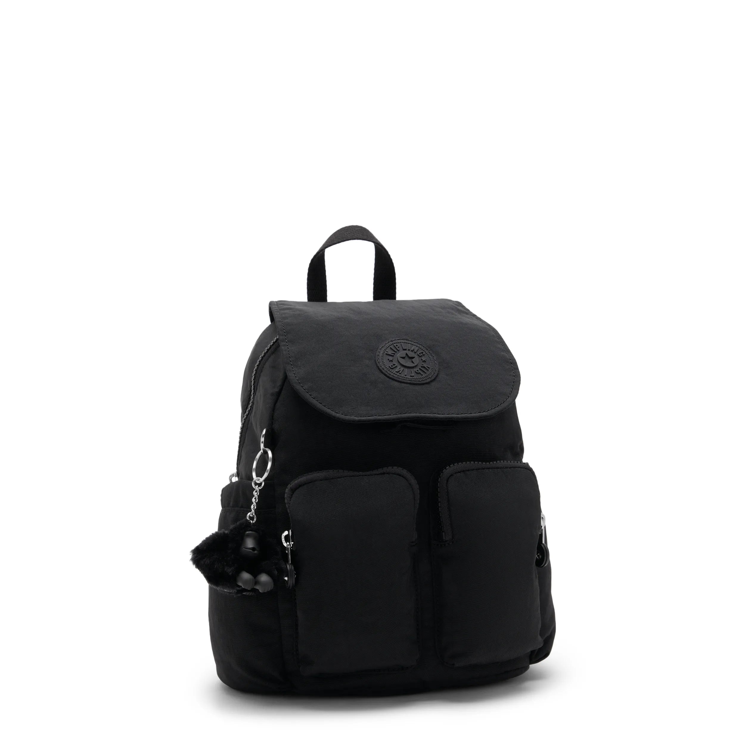 Kipling City Pocket Mini in Black Noir — interior view