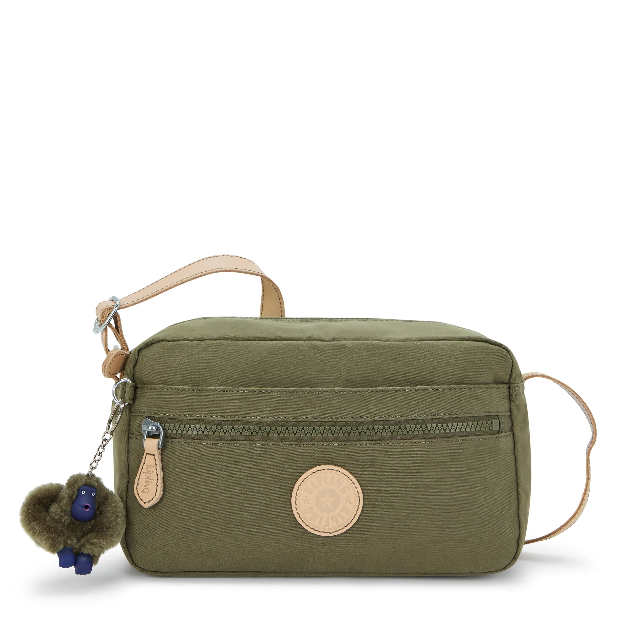Kipling Ozita in Cotton Khaki — front view